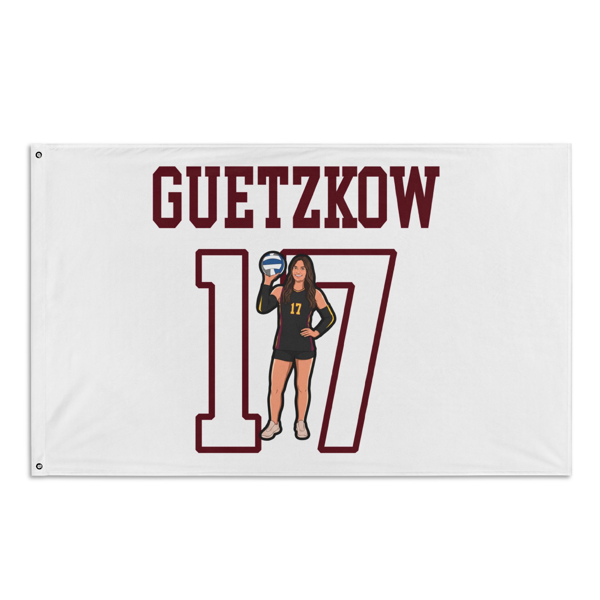 Flag (35 × 56 in) — character_shirsey in Classic