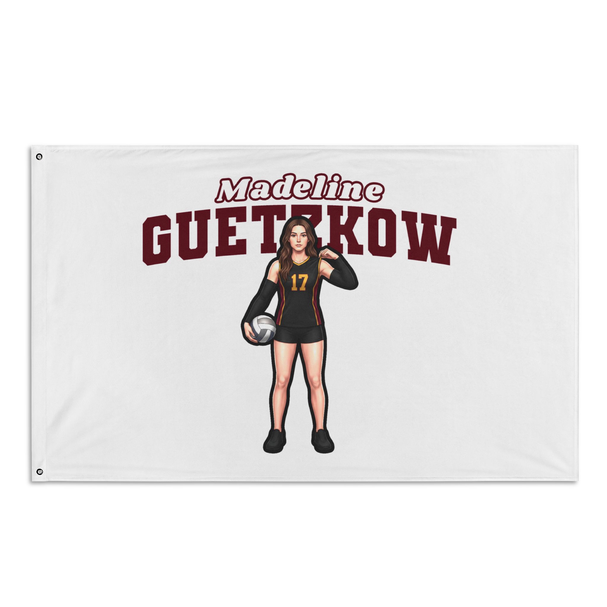 Flag (35 × 56 in) — character_name_arch in Classic