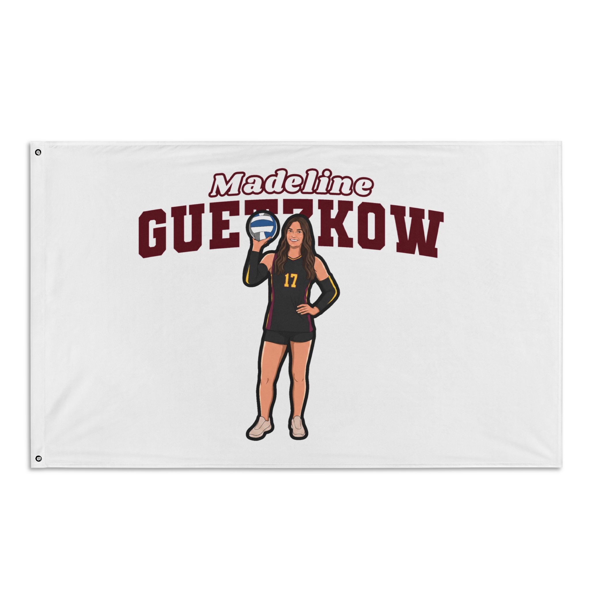 Flag (35 × 56 in) — character_name_arch in Classic