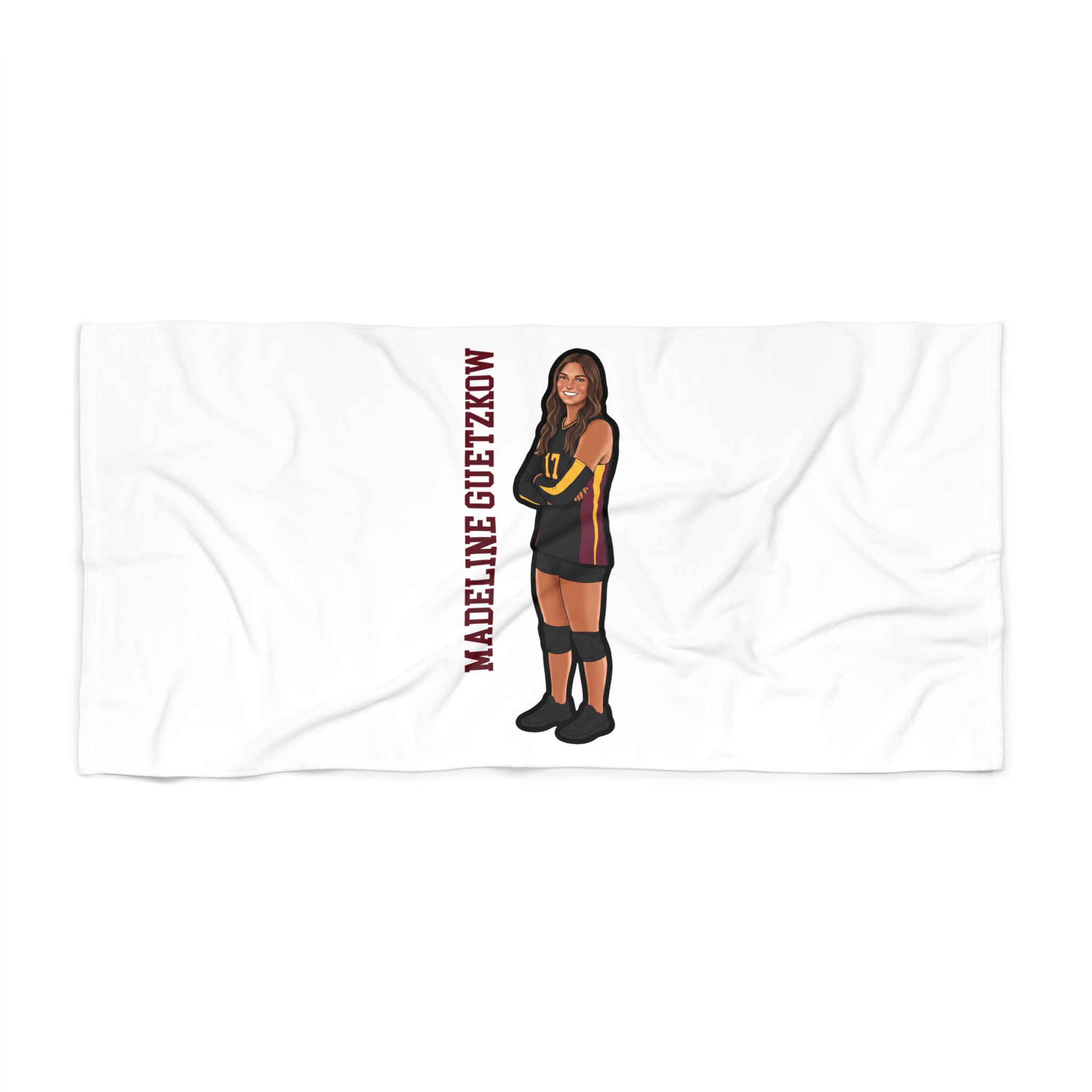 Beach Towel — character_name_vertical in Classic