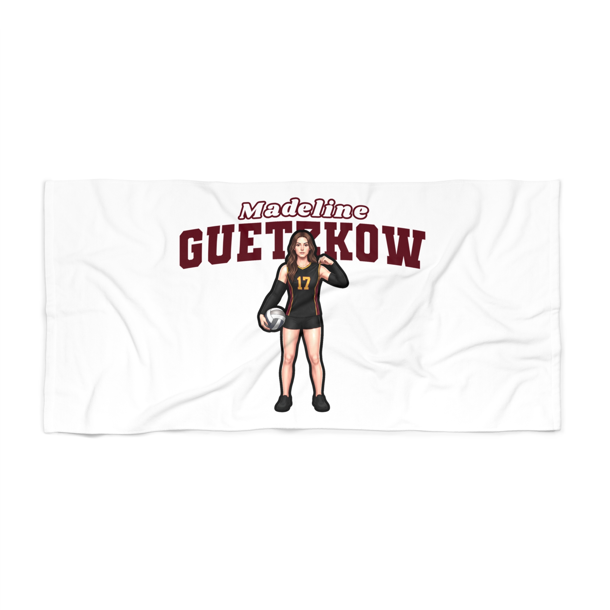 Beach Towel — character_name_arch in Classic