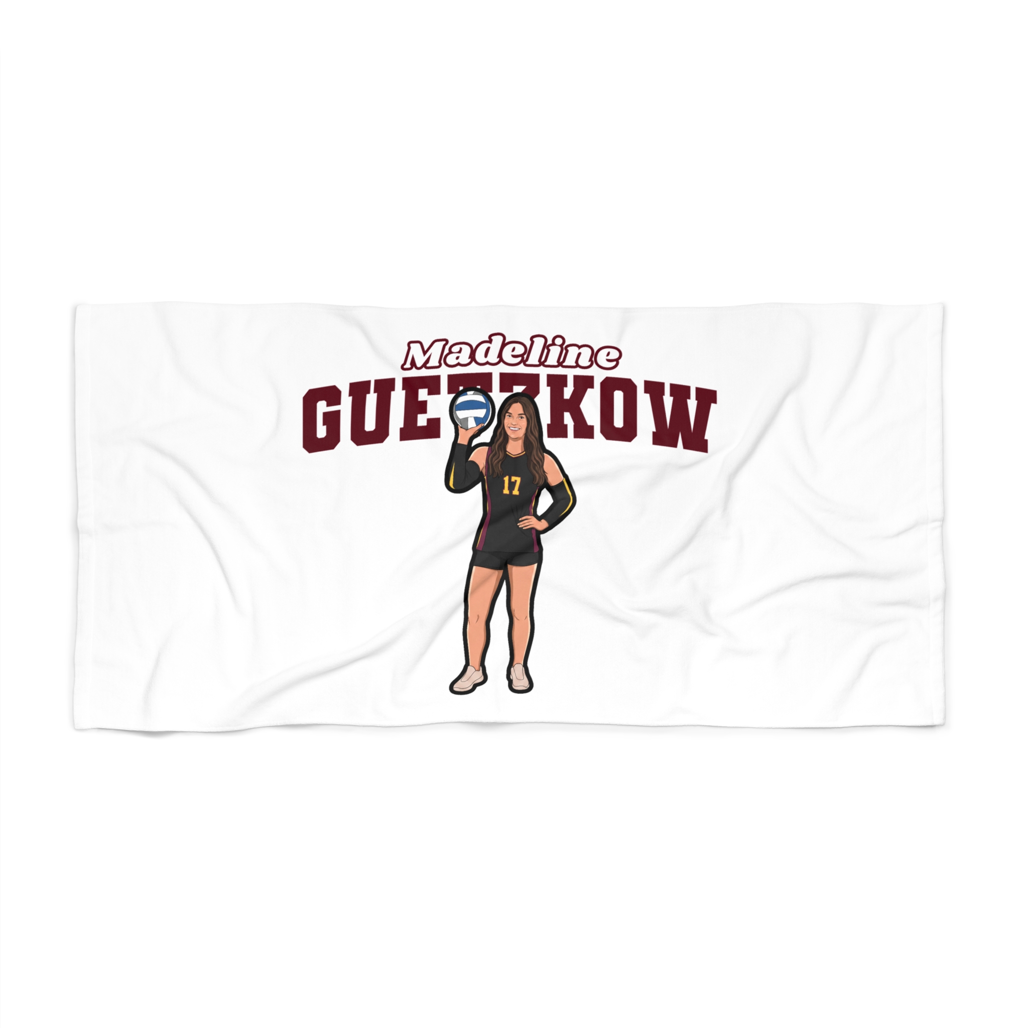 Beach Towel — character_name_arch in Classic