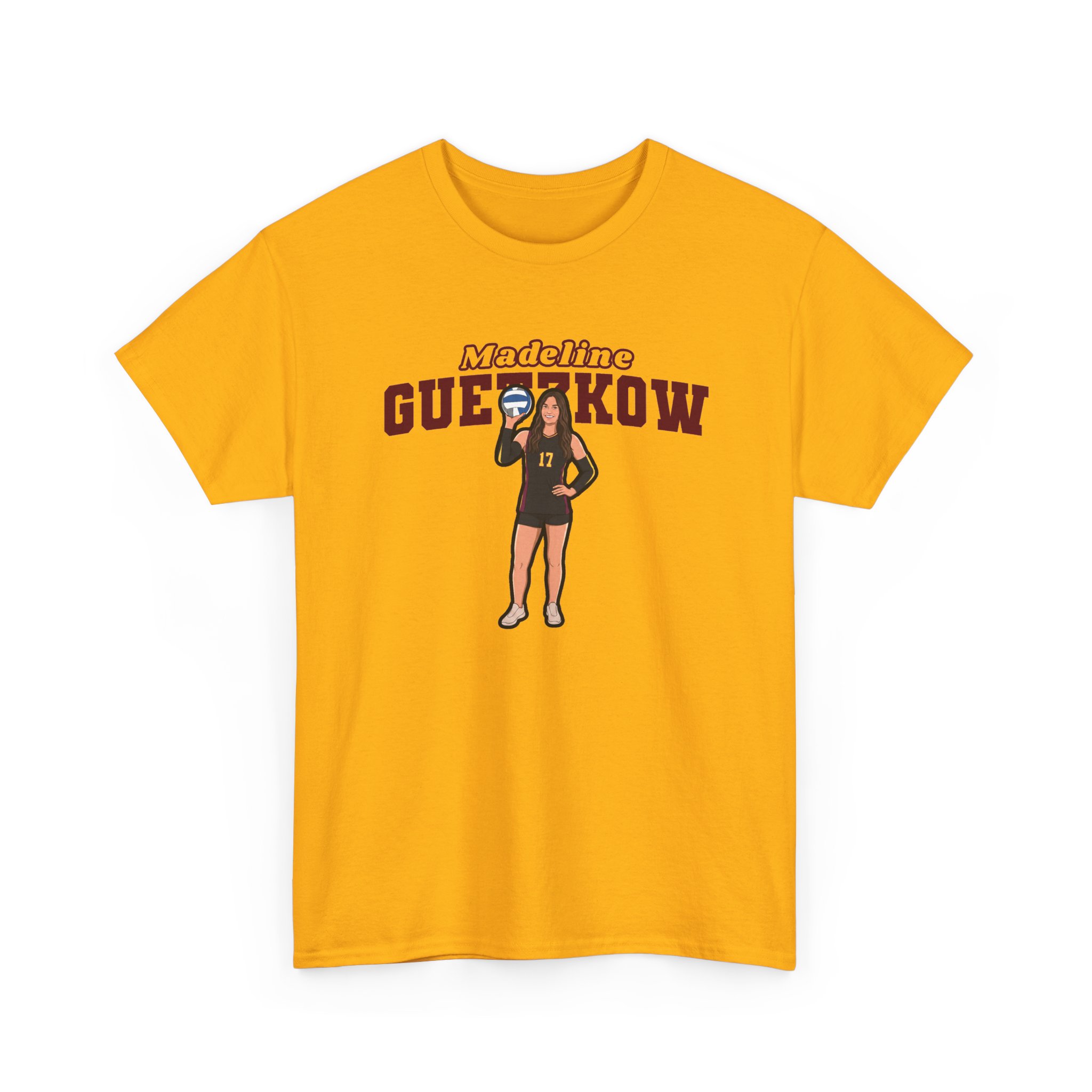 Tee — character_name_arch in Gold