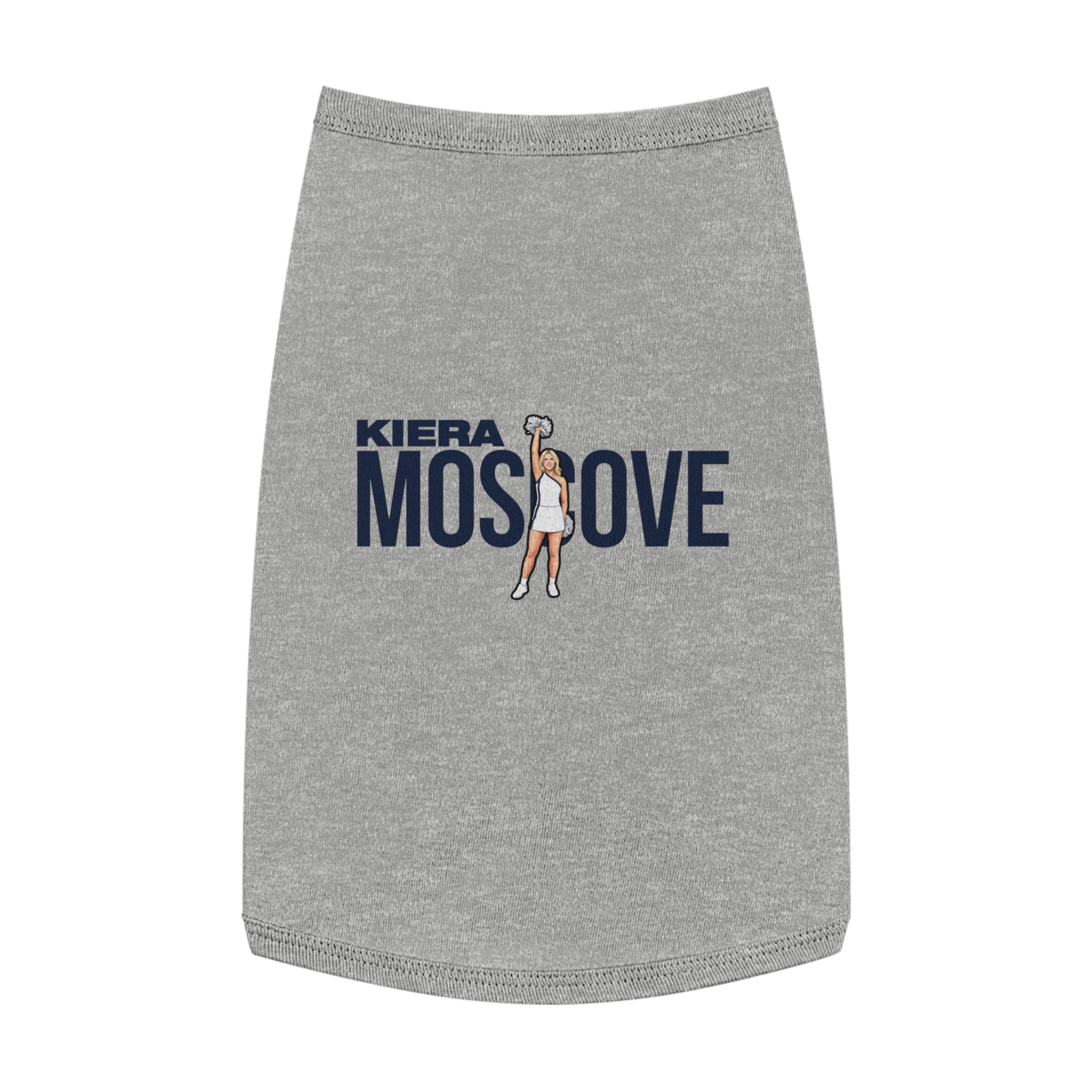 Pet Tank Top — character_player_name in White