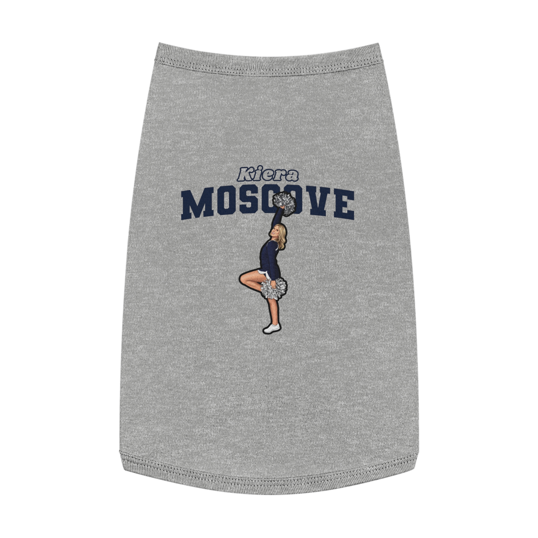 Pet Tank Top — character_name_arch in White
