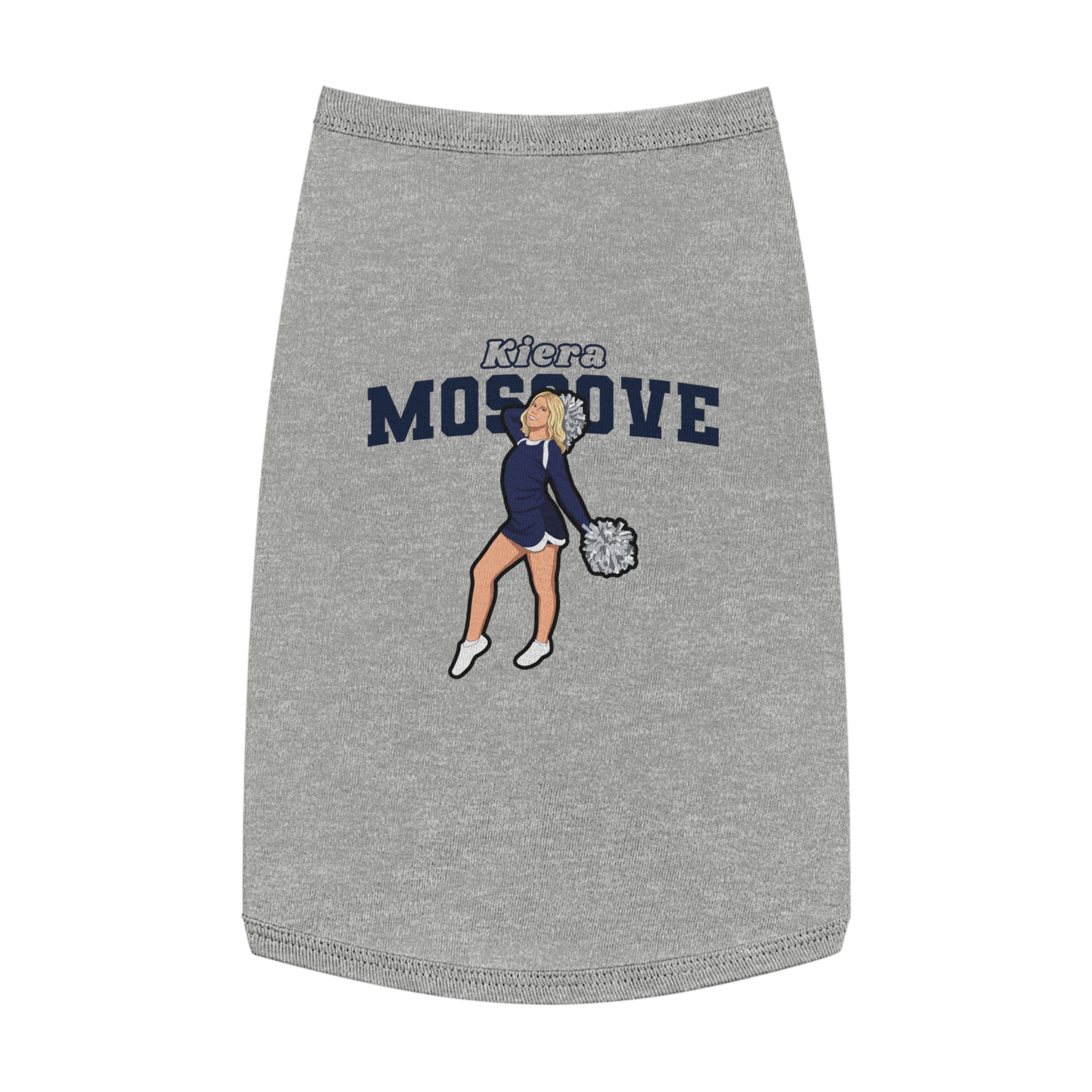 Pet Tank Top — character_name_arch in White