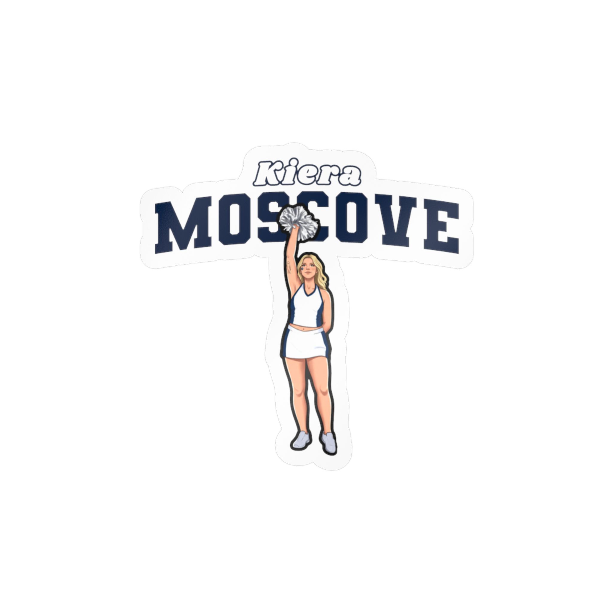 Vinyl Sticker — character_name_arch in Classic
