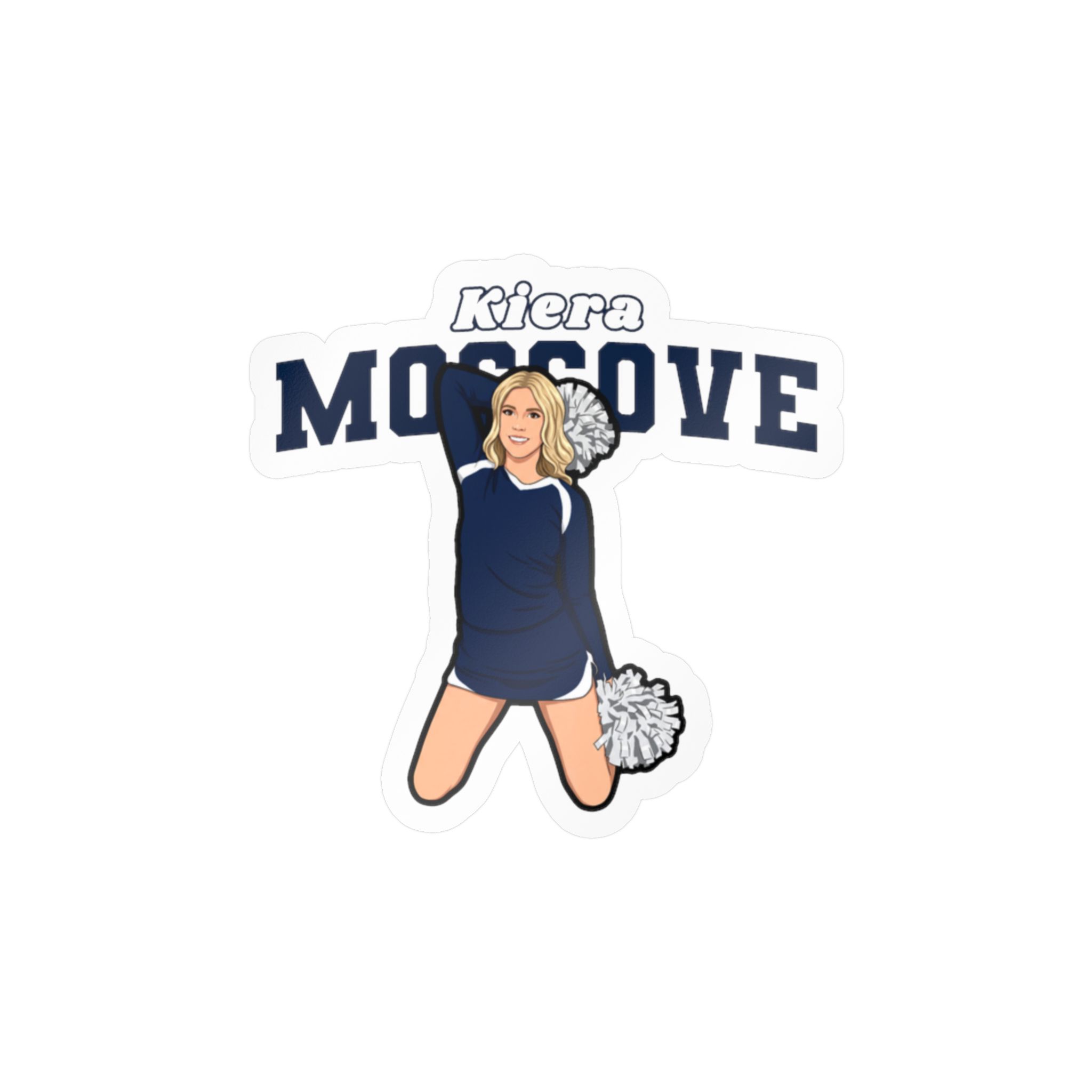 Vinyl Sticker — character_name_arch in Classic