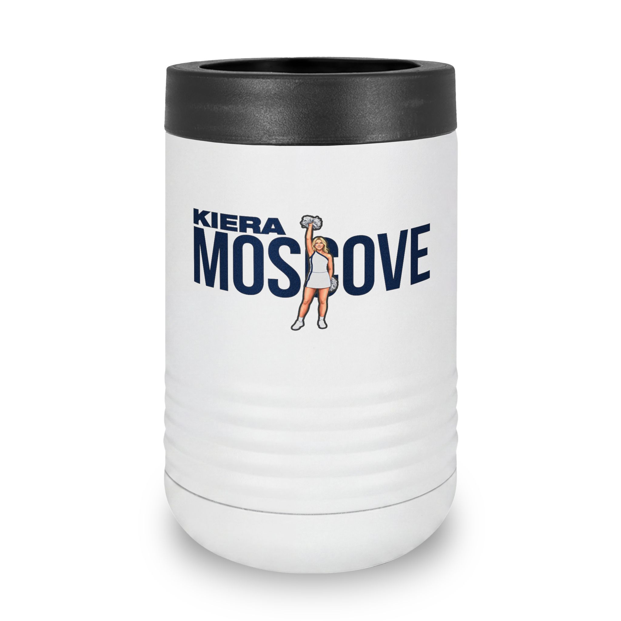 Stainless Can Cooler — character_player_name in White