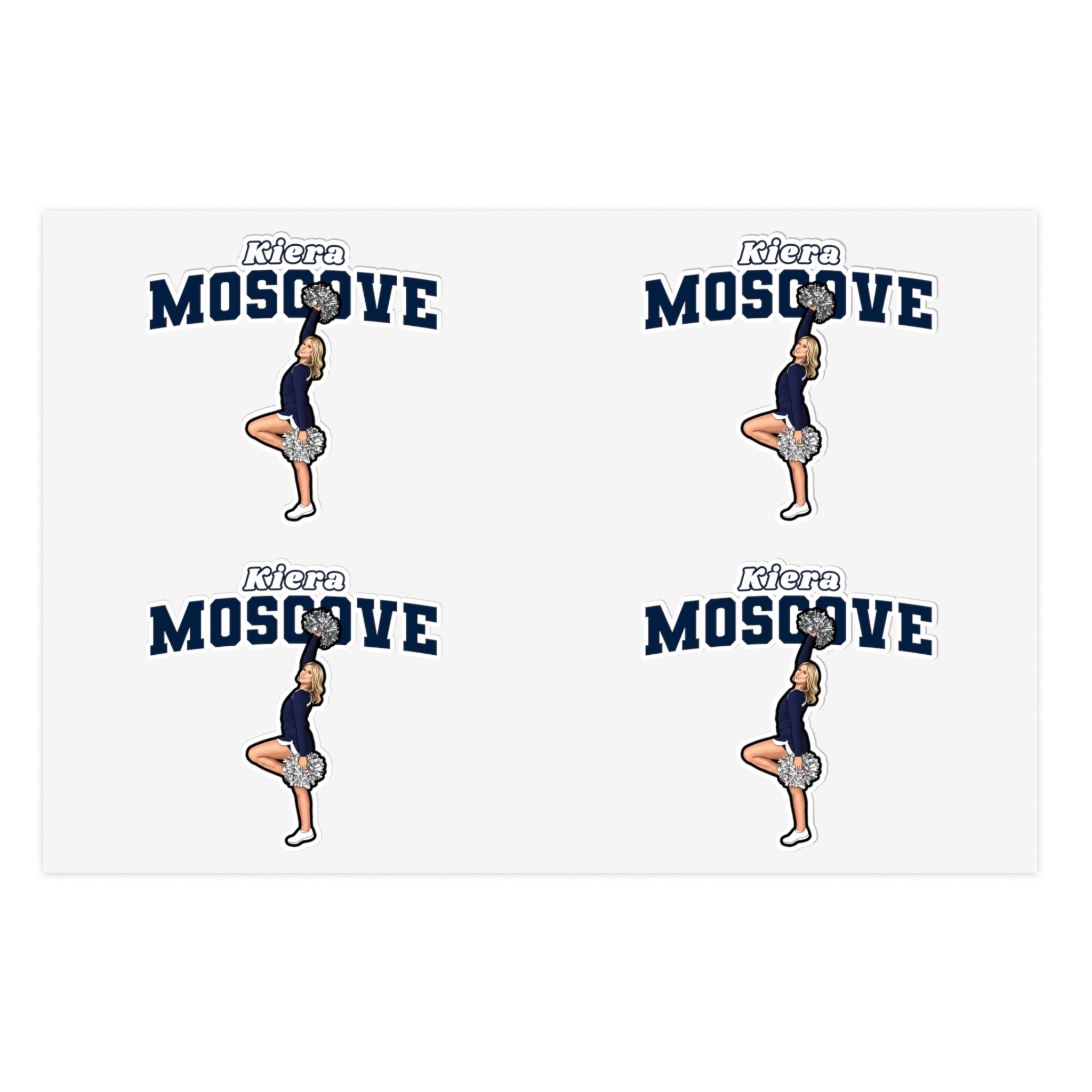 Sticker Sheet — character_name_arch in Classic
