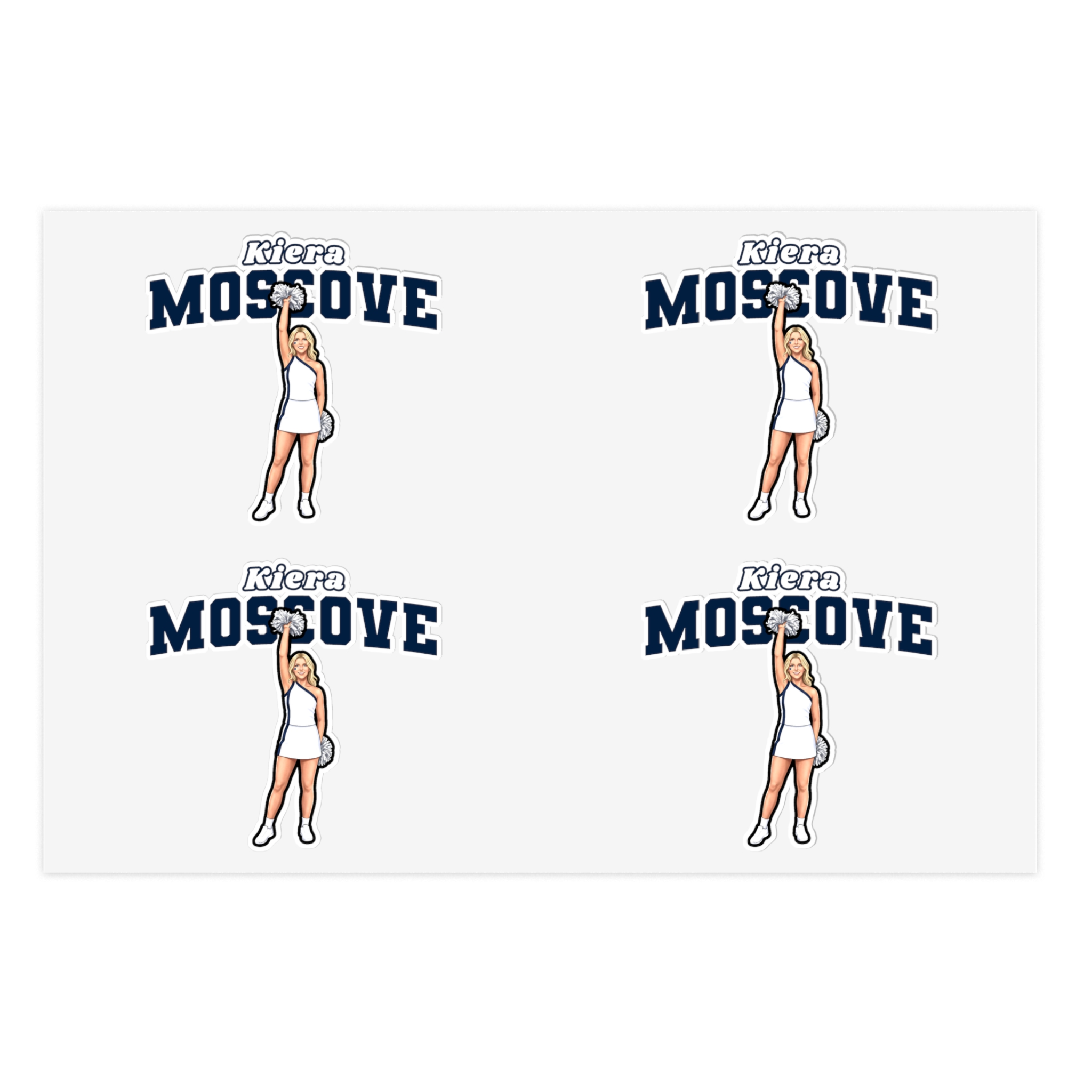 Sticker Sheet — character_name_arch in Classic