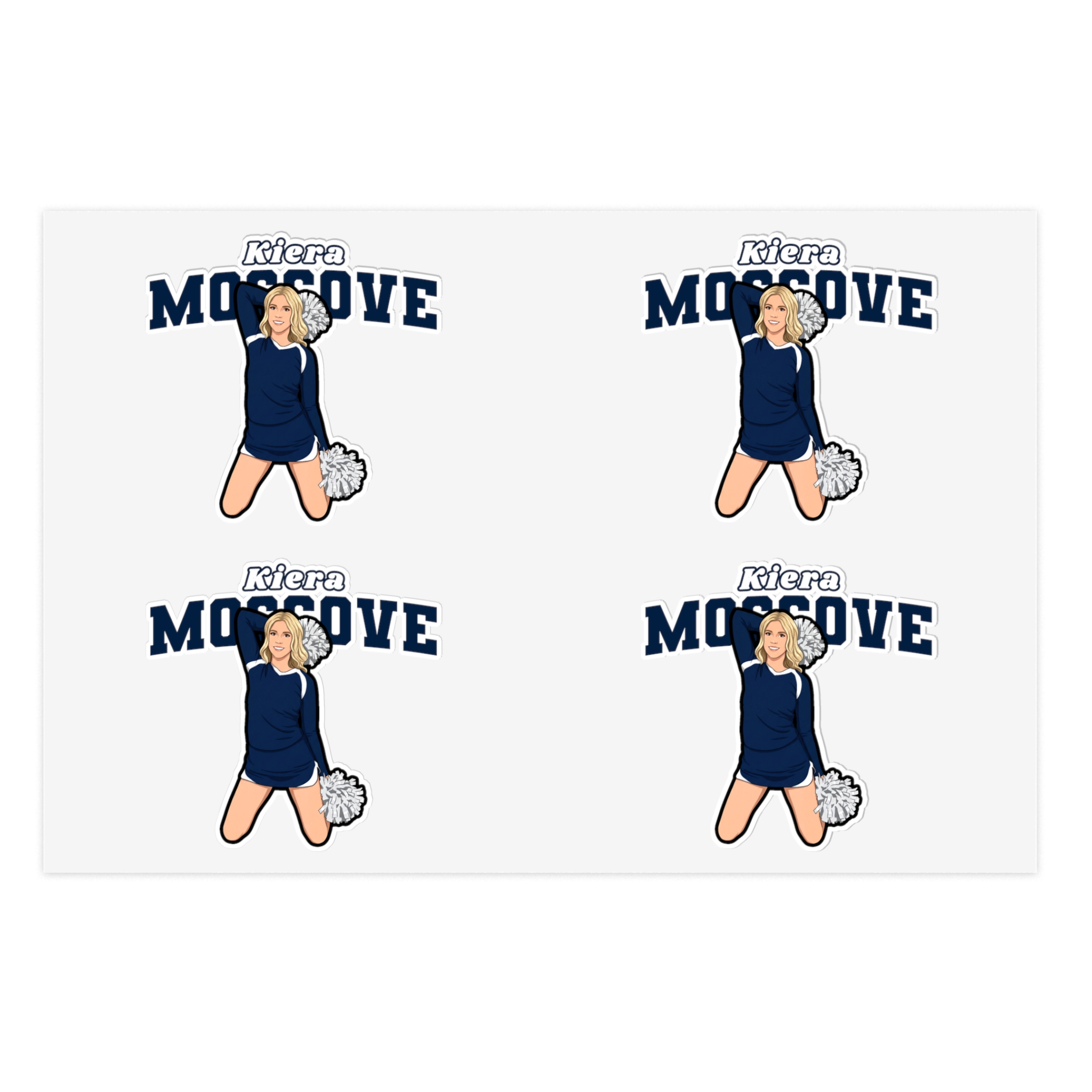 Sticker Sheet — character_name_arch in Classic