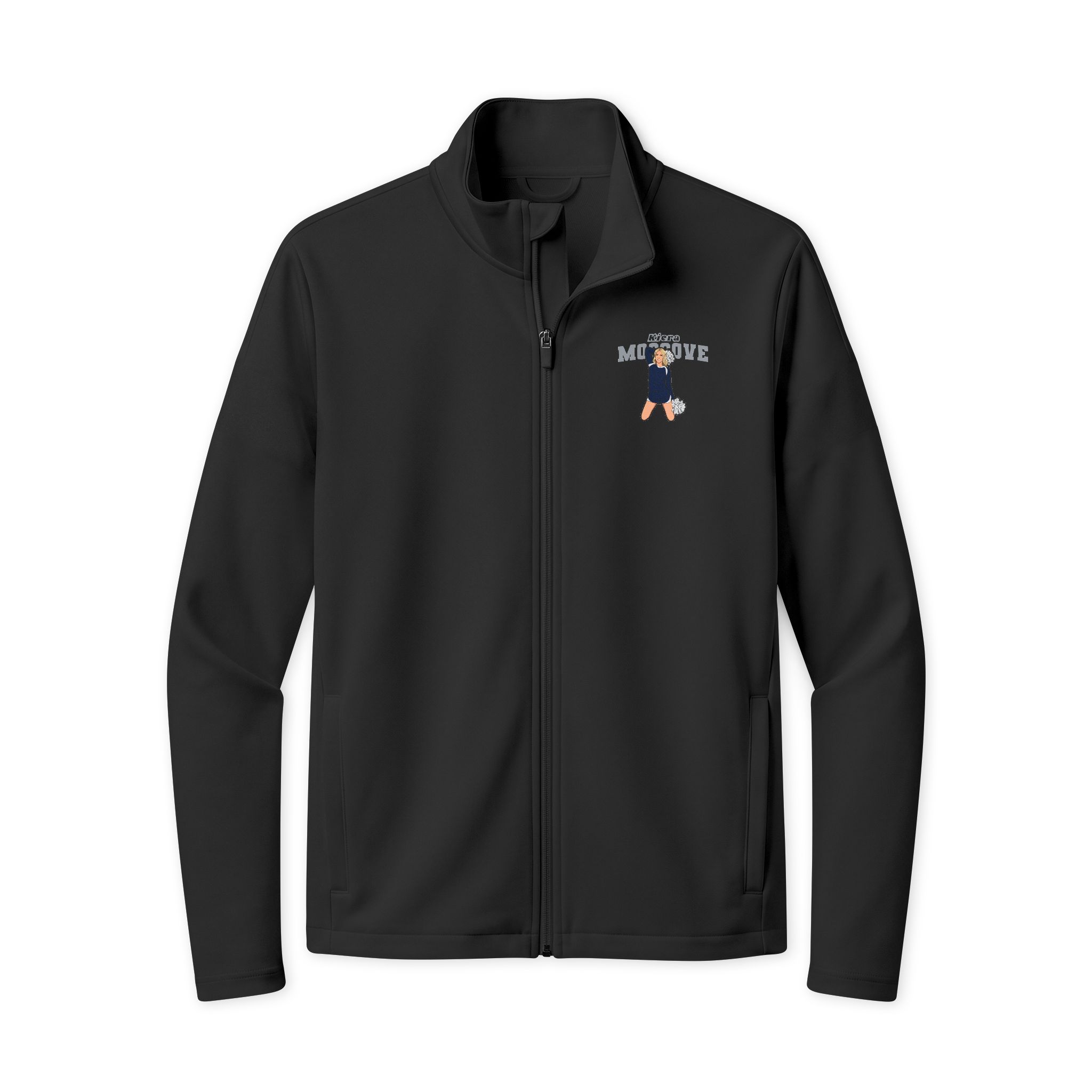 Travel Full-Zip Jacket — character_name_arch in Black/ Black