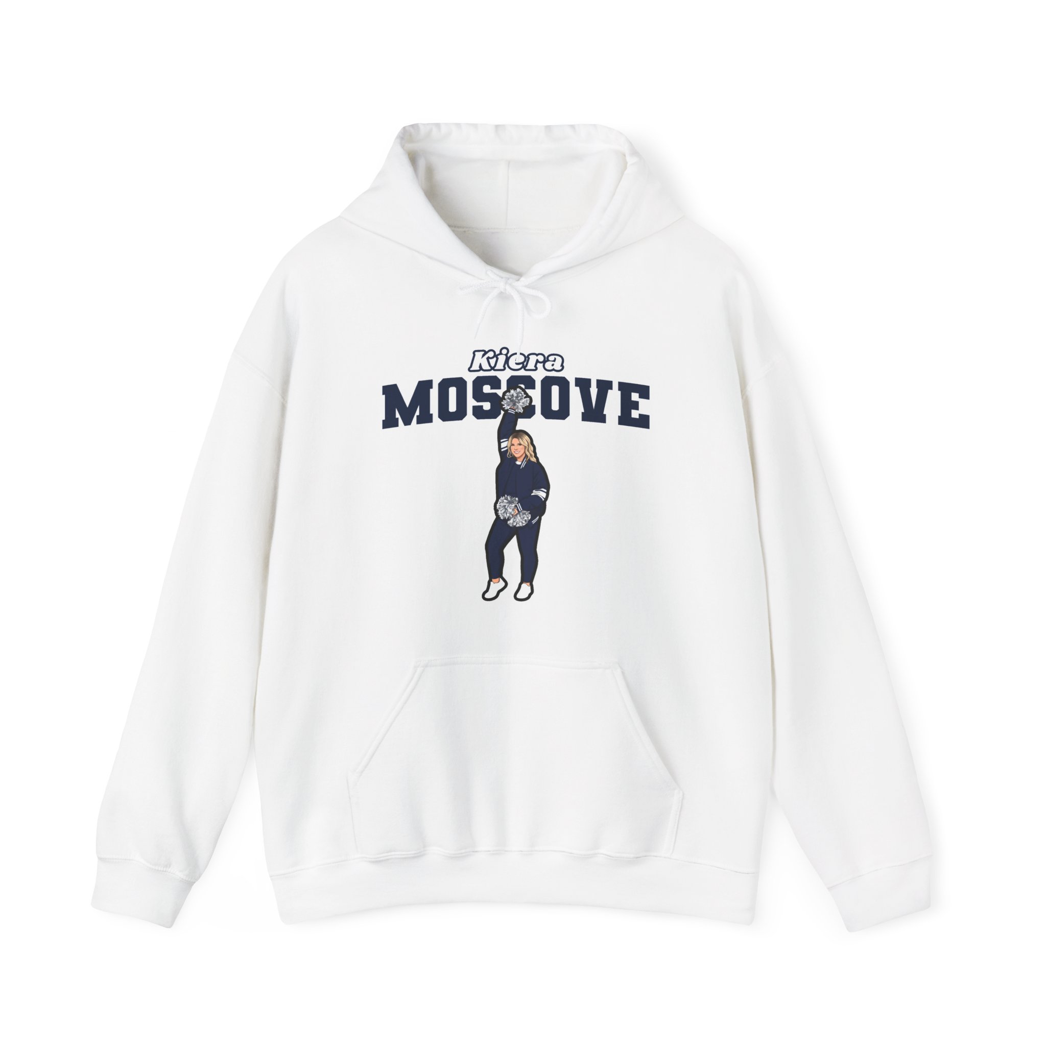 Hoodie — character_name_arch in White
