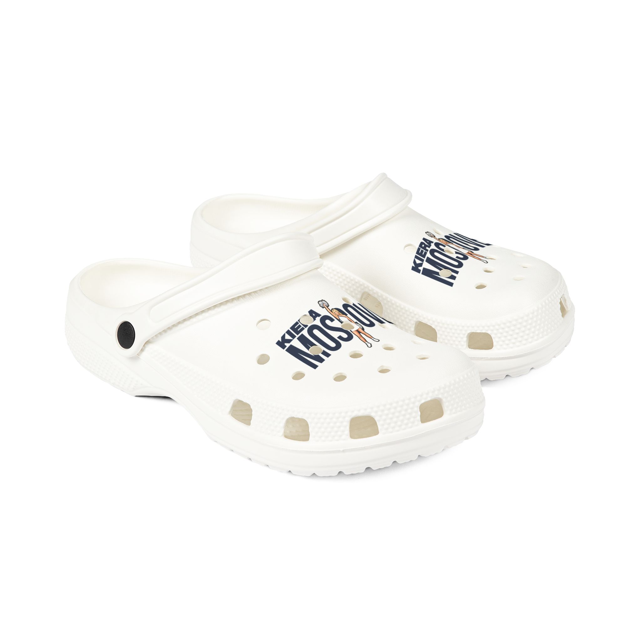 Rubber Clogs — character_player_name in White