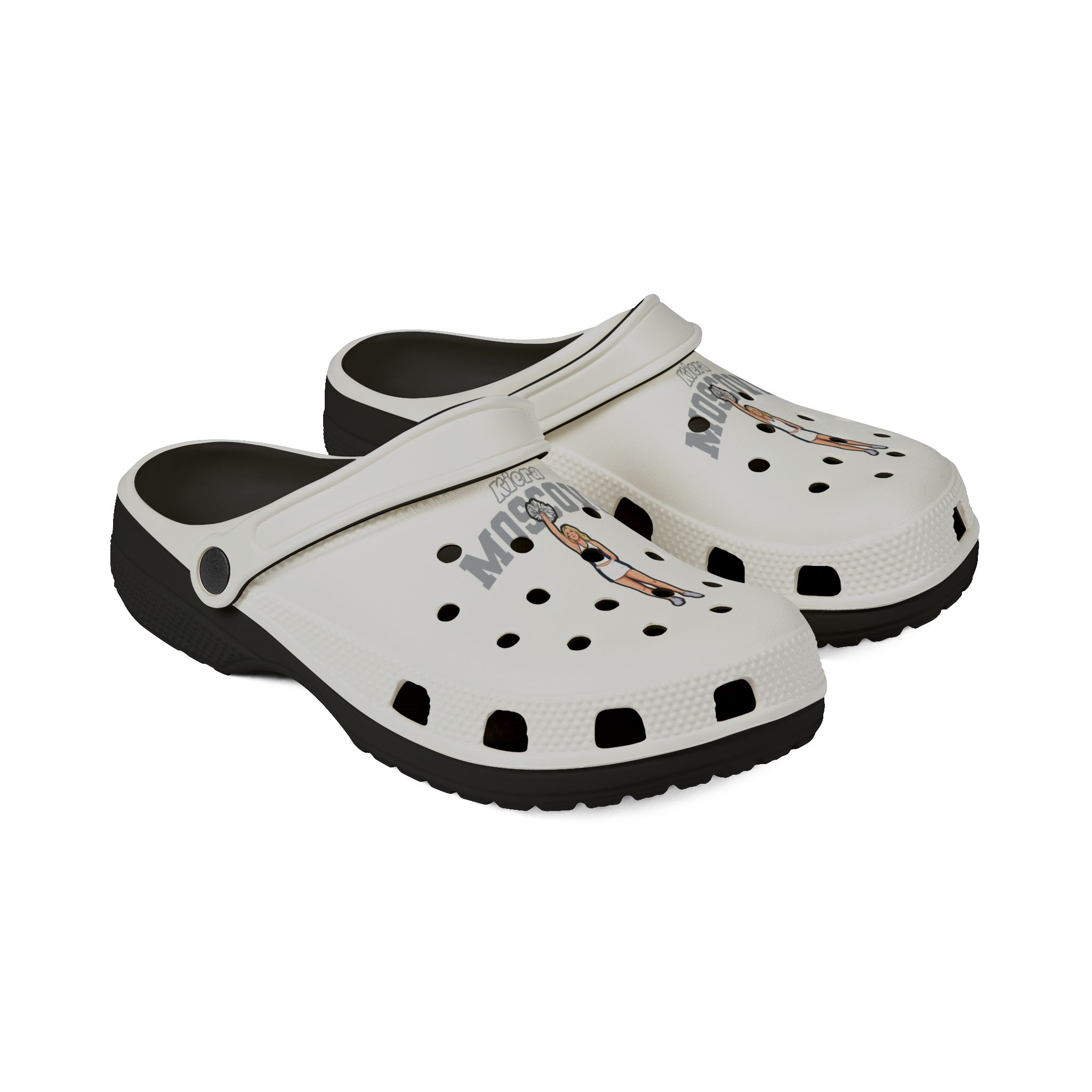 Rubber Clogs — character_name_arch in Black