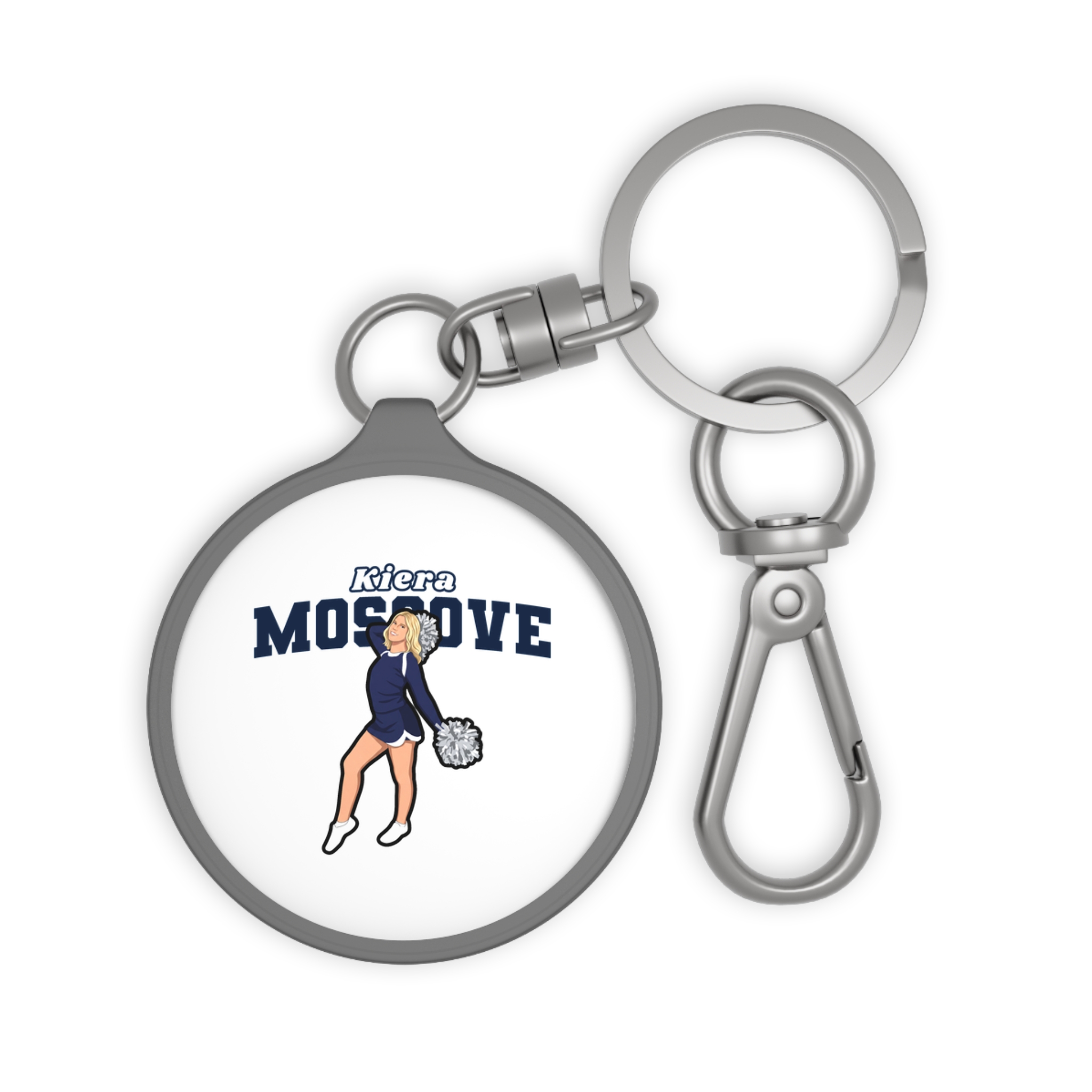 Keychain — character_name_arch in Grey
