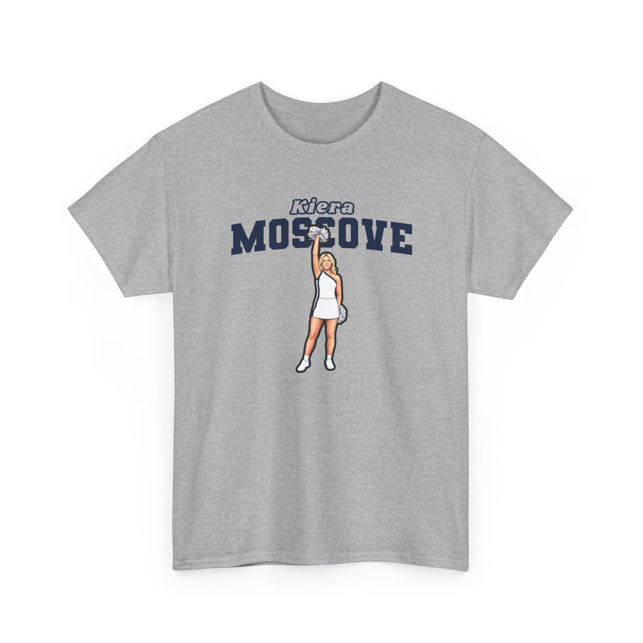 Tee — character_name_arch in Grey