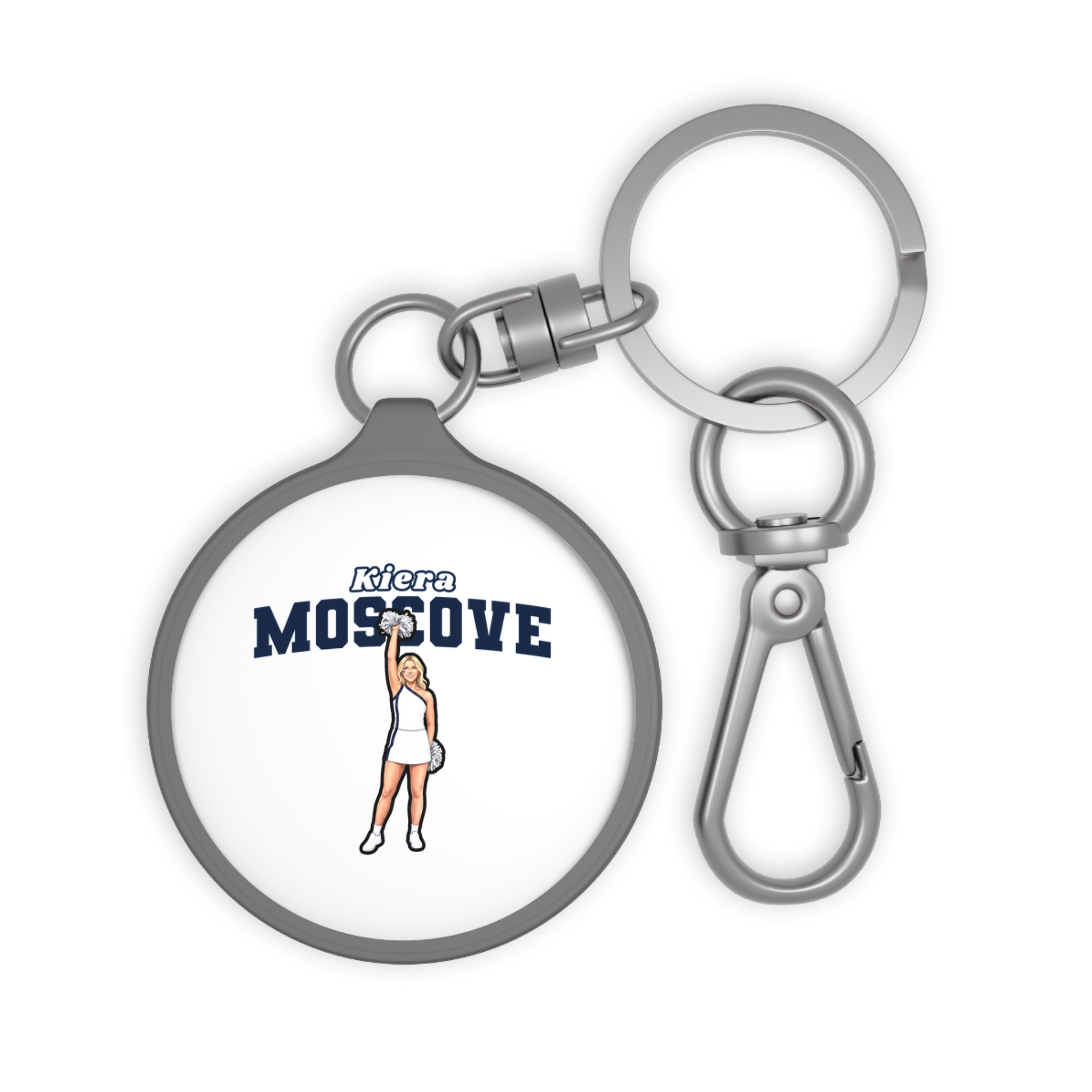 Keychain — character_name_arch in Grey