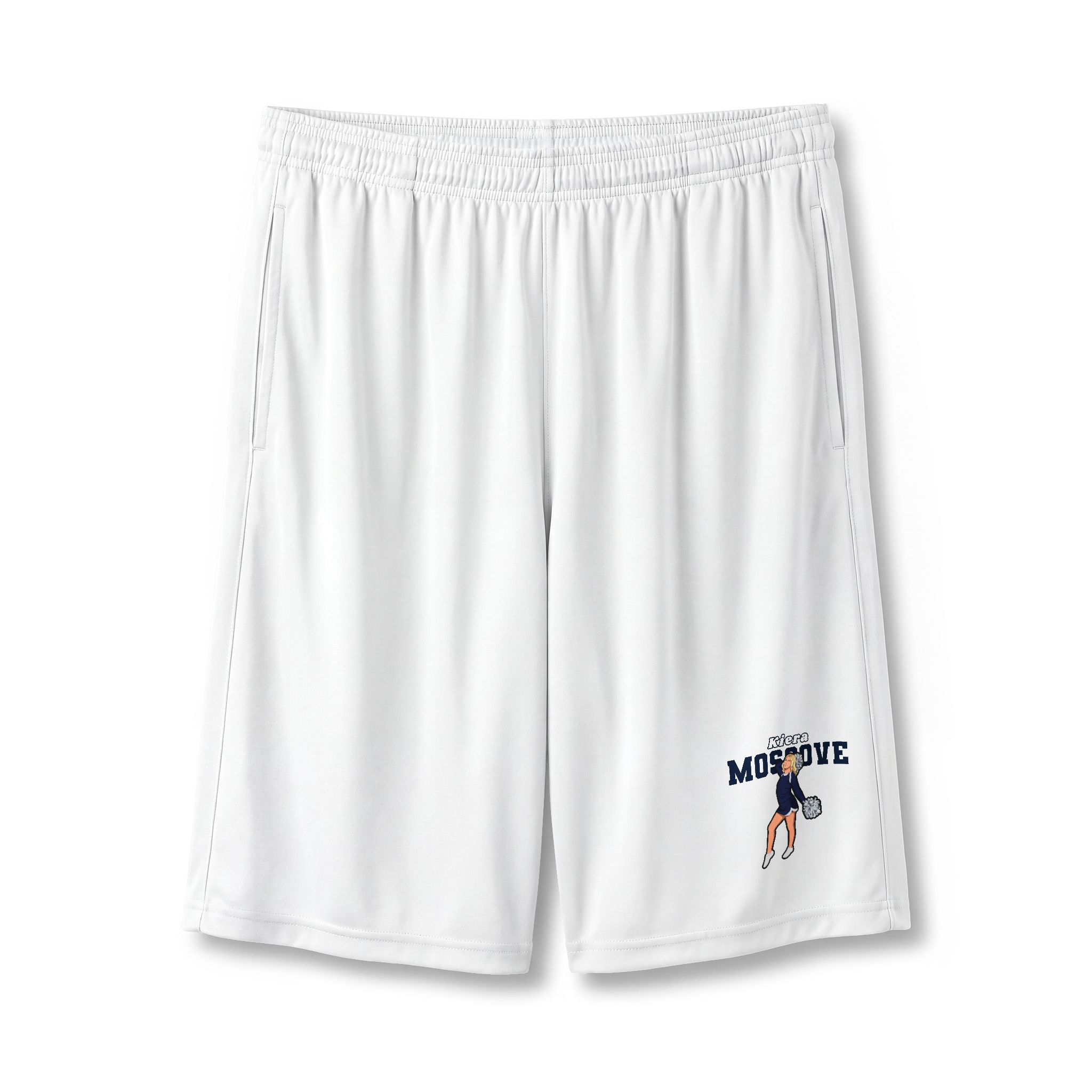 Shorts — character_name_arch in White