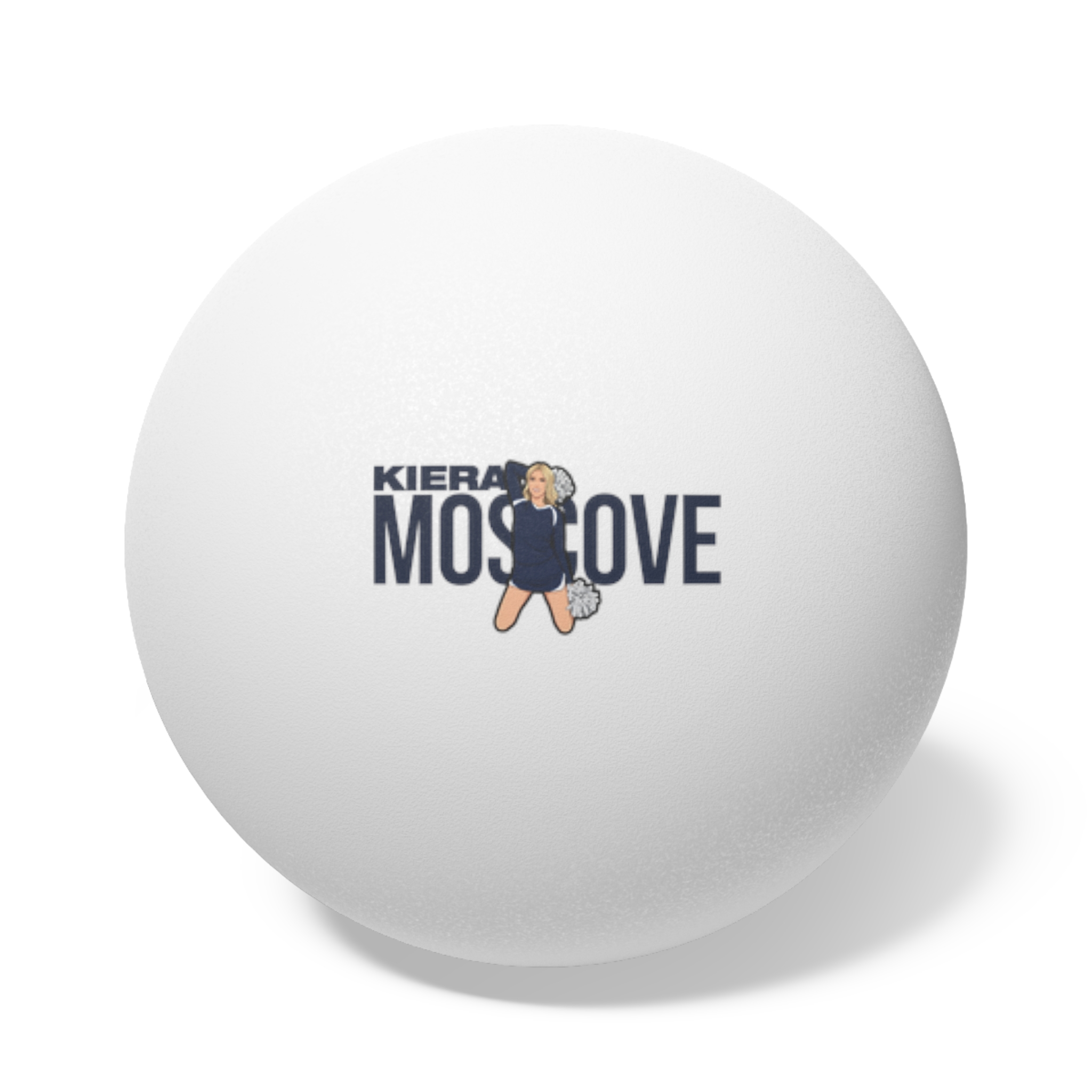 Ping Pong Balls, 6 pcs — character_player_name in White
