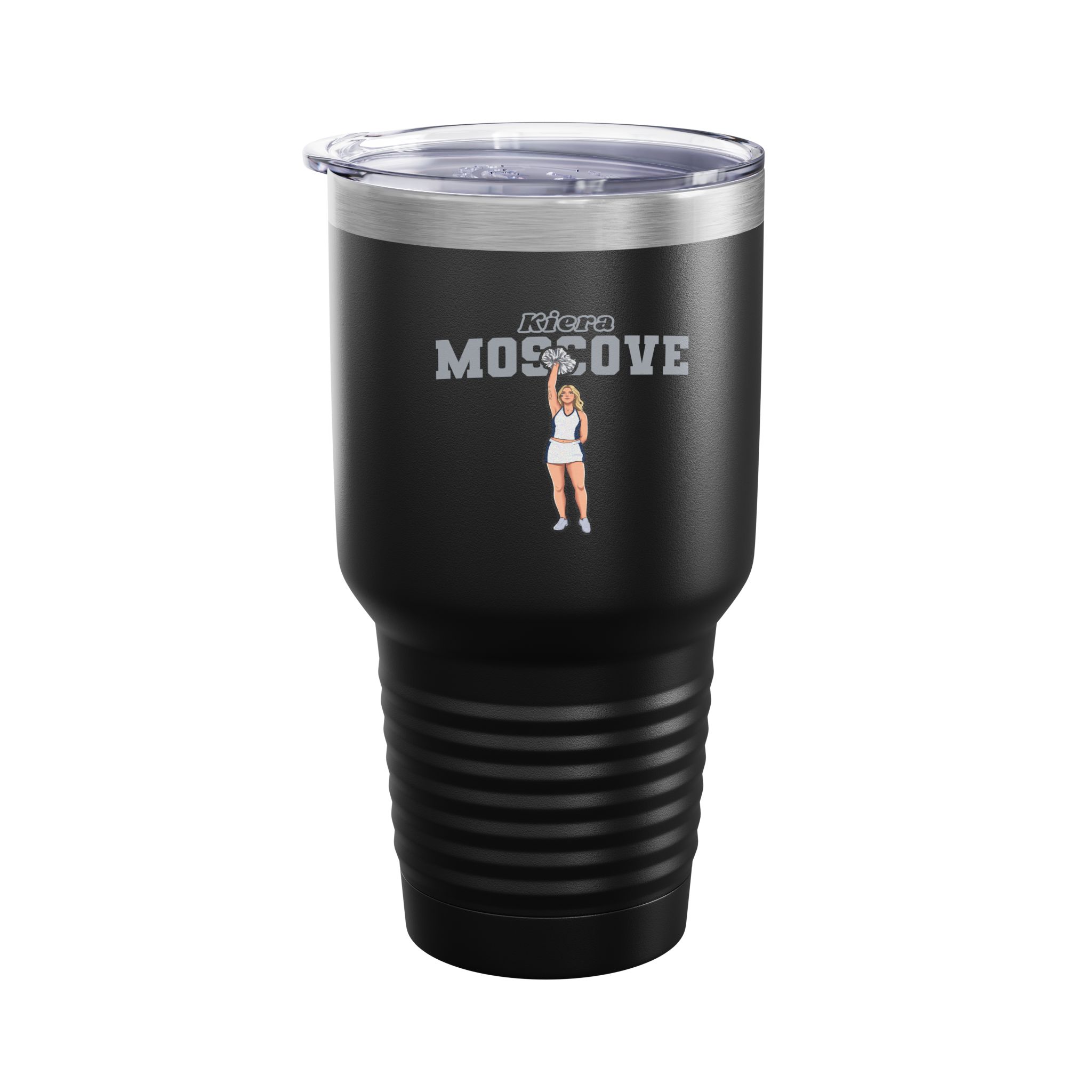 30oz Tumbler — character_name_arch in Black