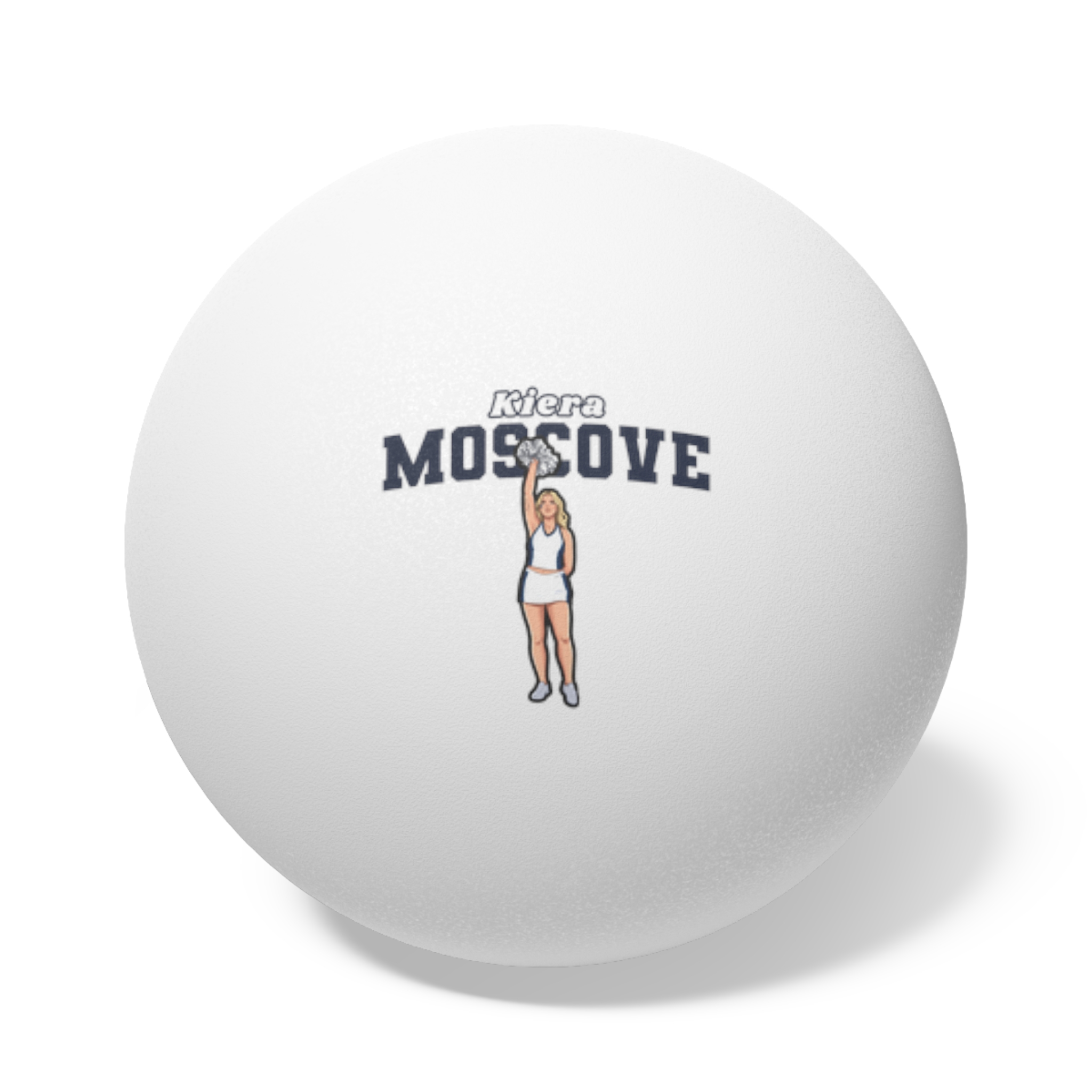 Ping Pong Balls, 6 pcs — character_name_arch in White