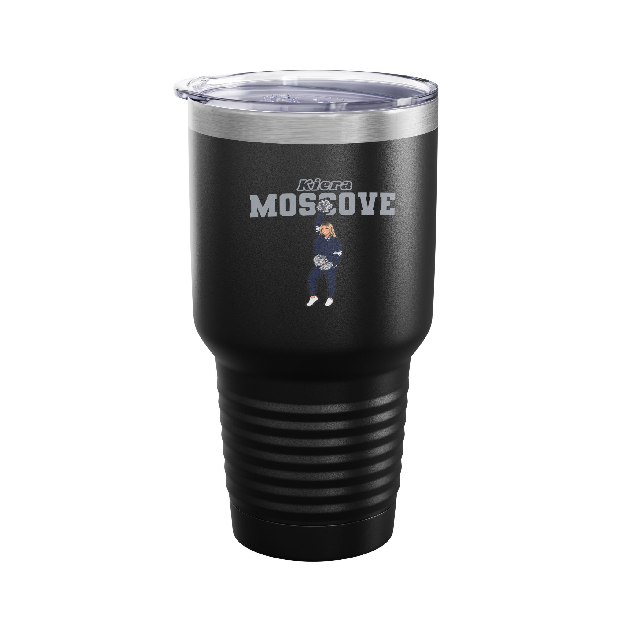 30oz Tumbler — character_name_arch in Black