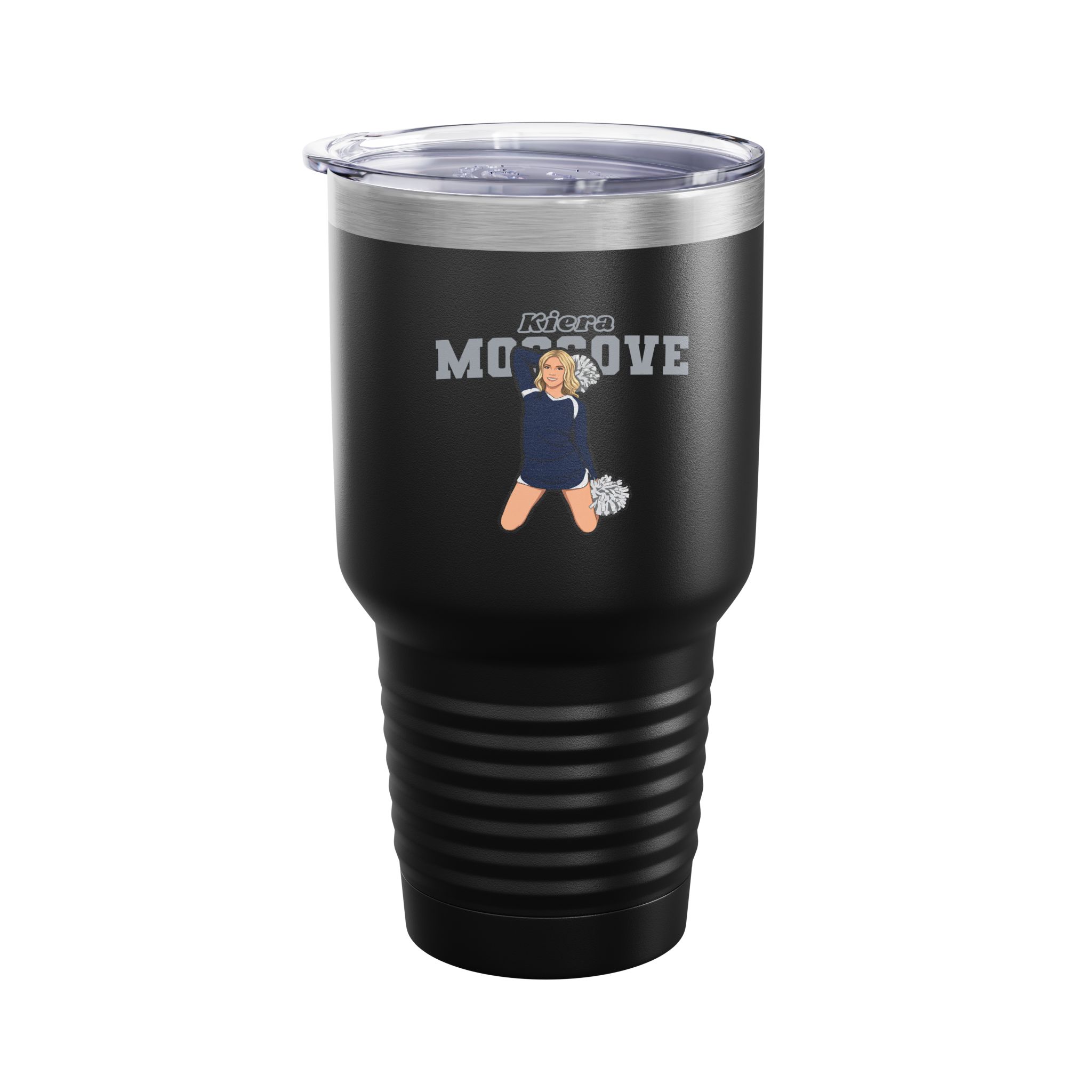 30oz Tumbler — character_name_arch in Black