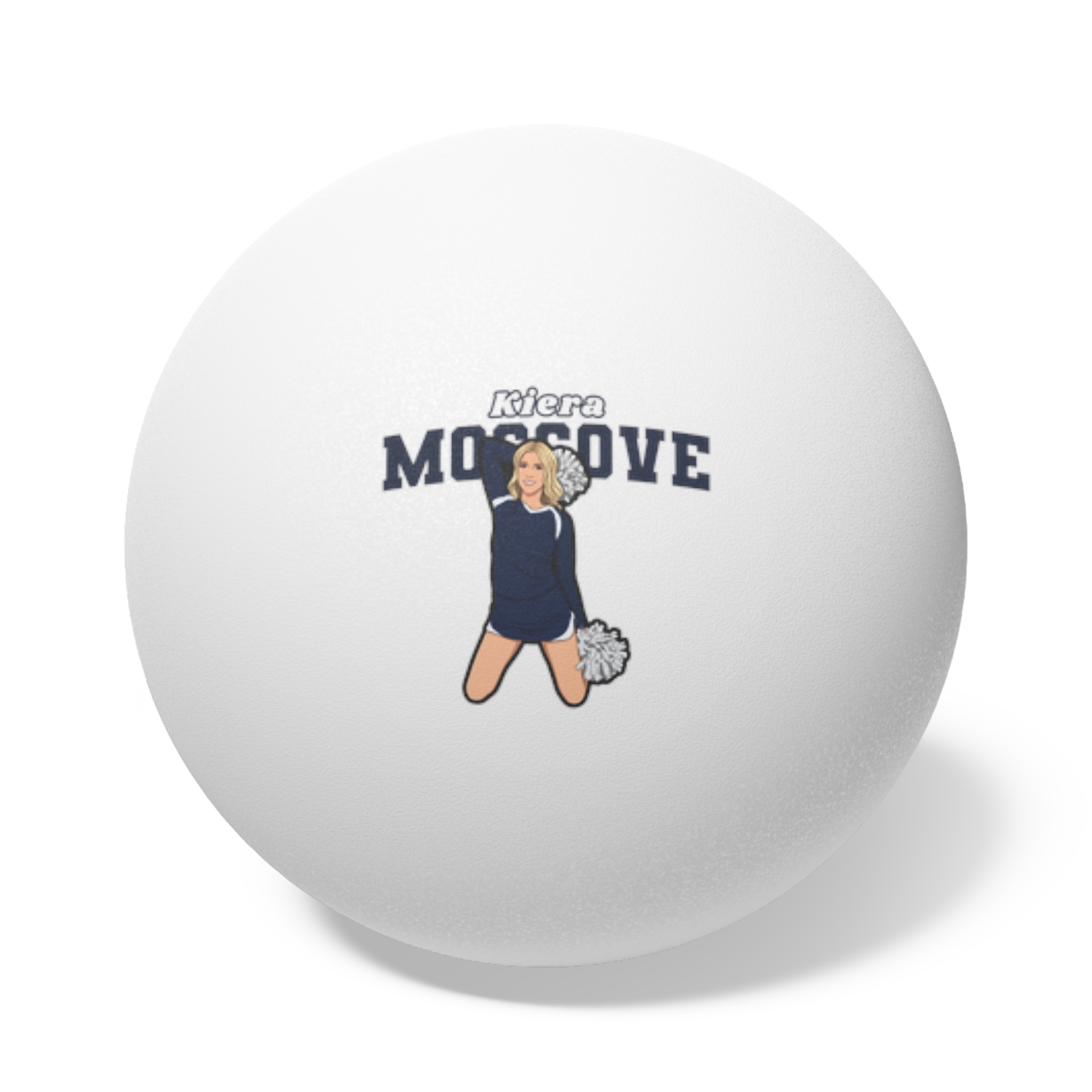 Ping Pong Balls, 6 pcs — character_name_arch in White