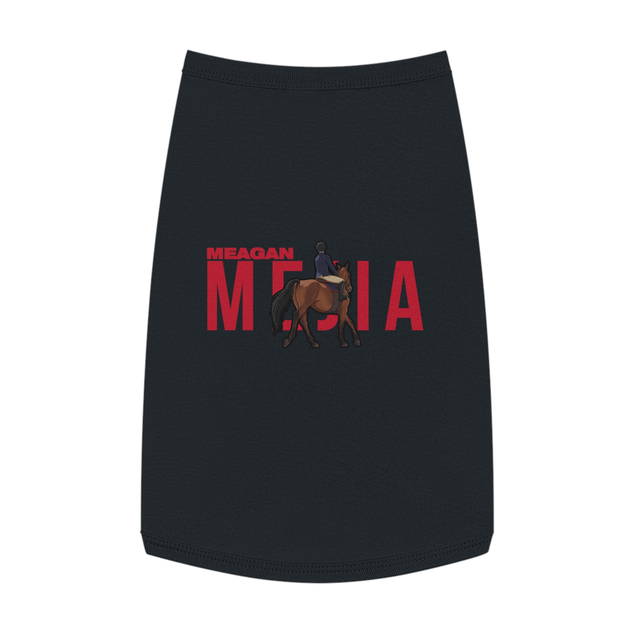 Pet Tank Top — character_player_name in White