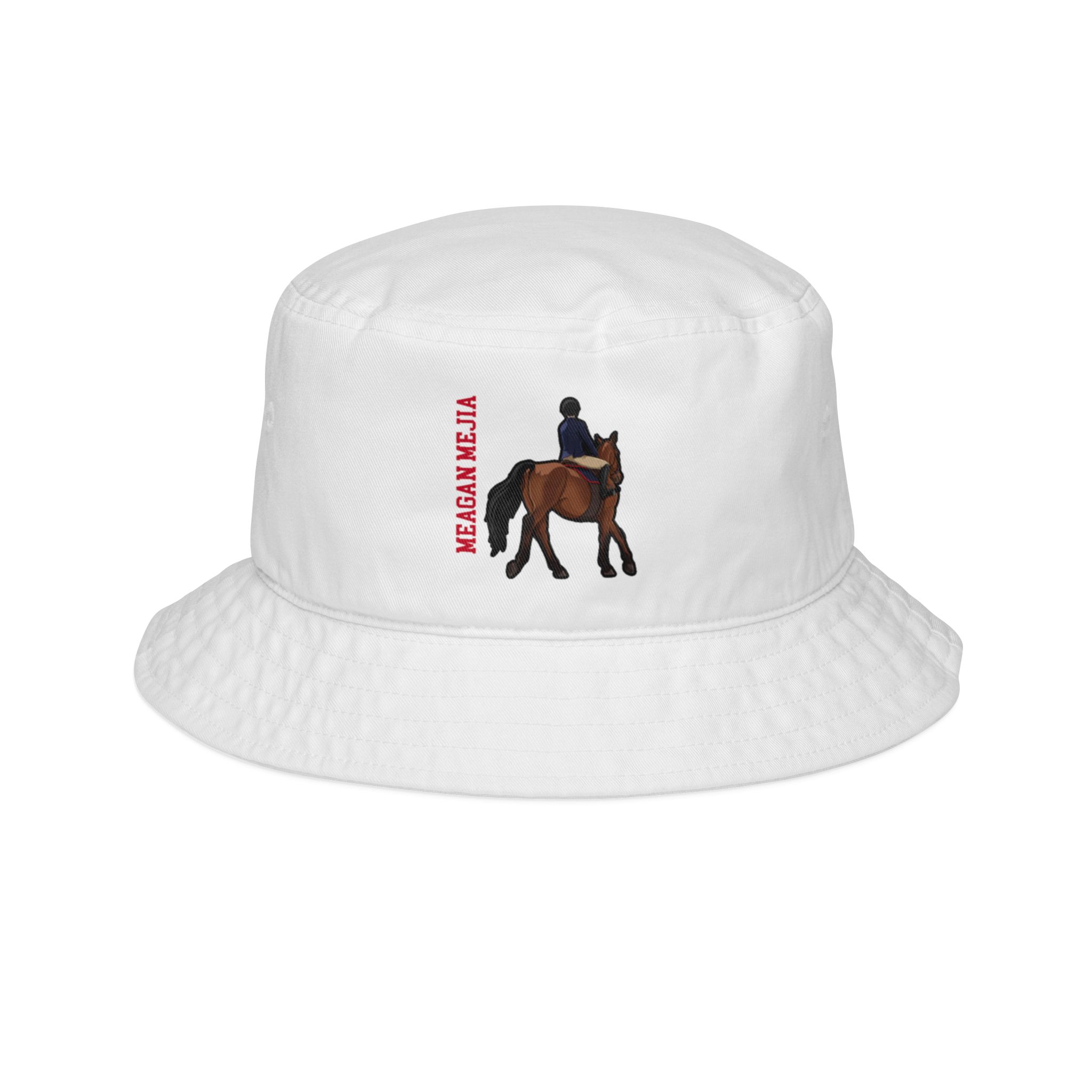 Bucket Hat — character_name_vertical in White