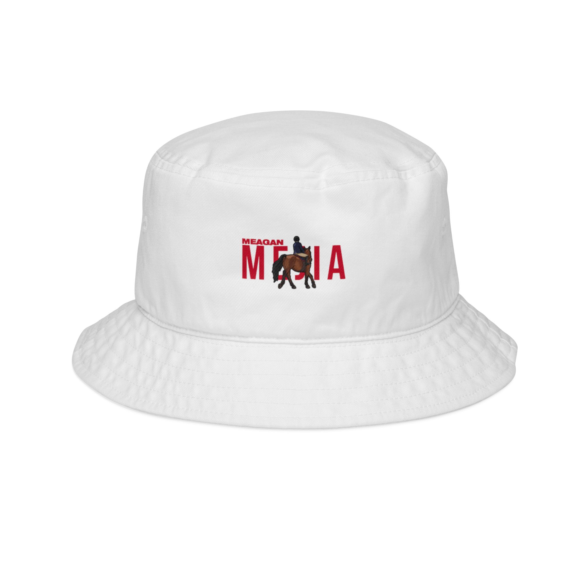 Bucket Hat — character_player_name in White