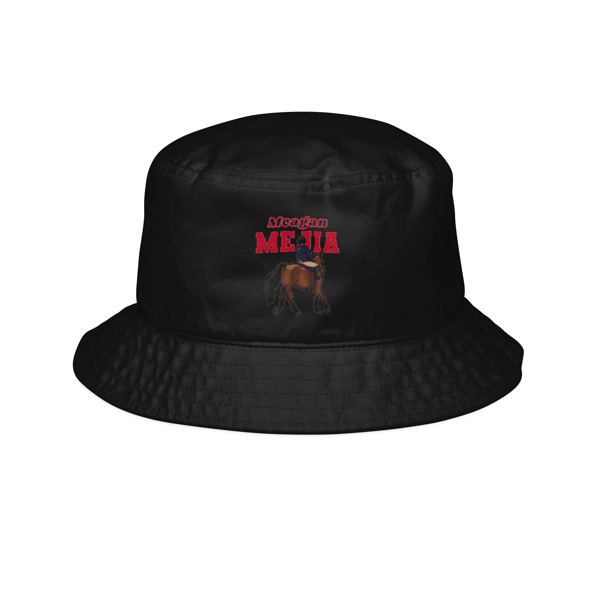 Bucket Hat — character_name_arch in Black