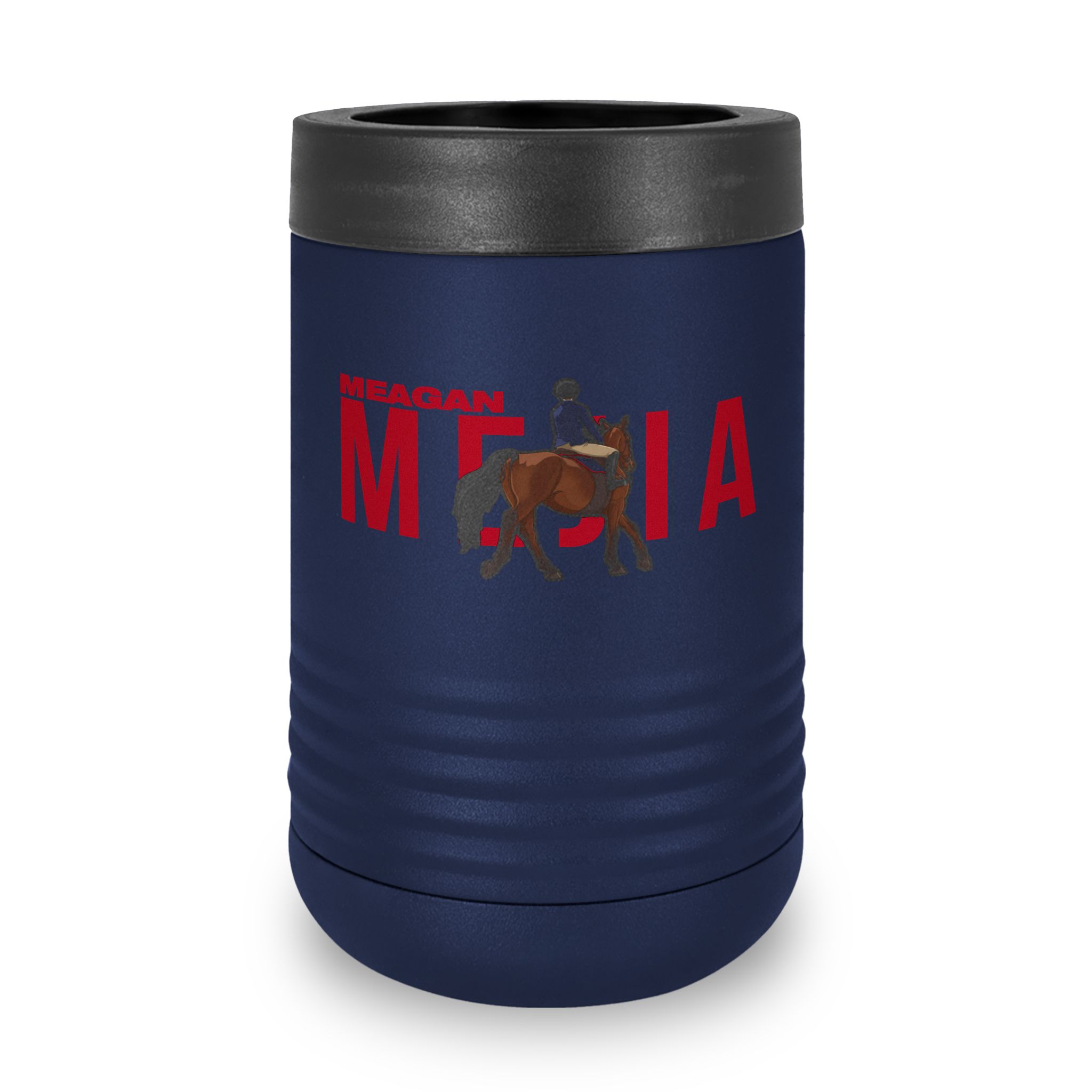 Stainless Can Cooler — character_player_name in Navy