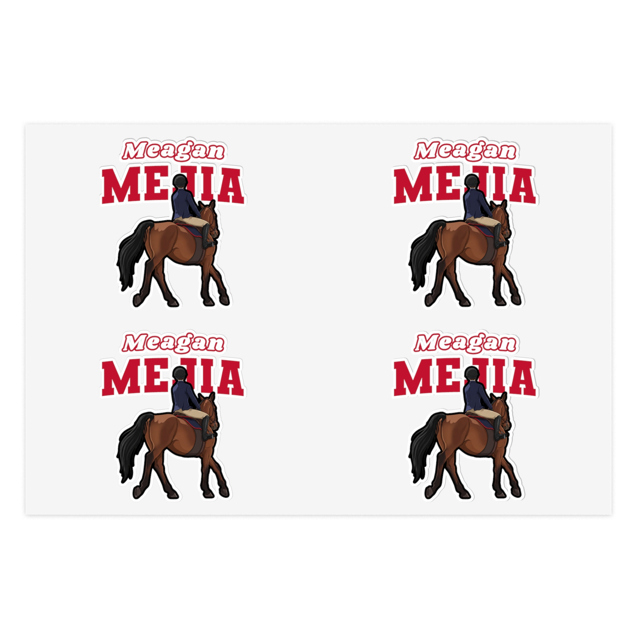 Sticker Sheet — character_name_arch in Classic