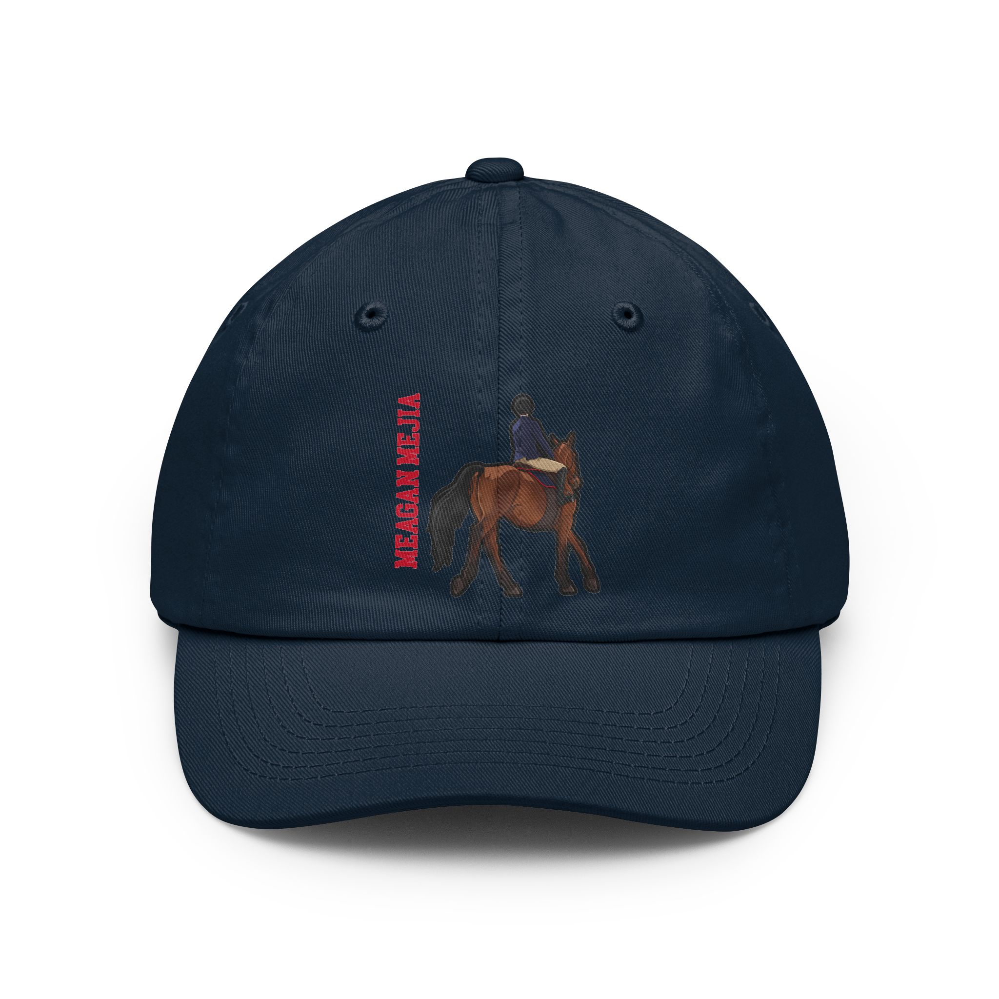 Classic Cap — character_name_vertical in Navy