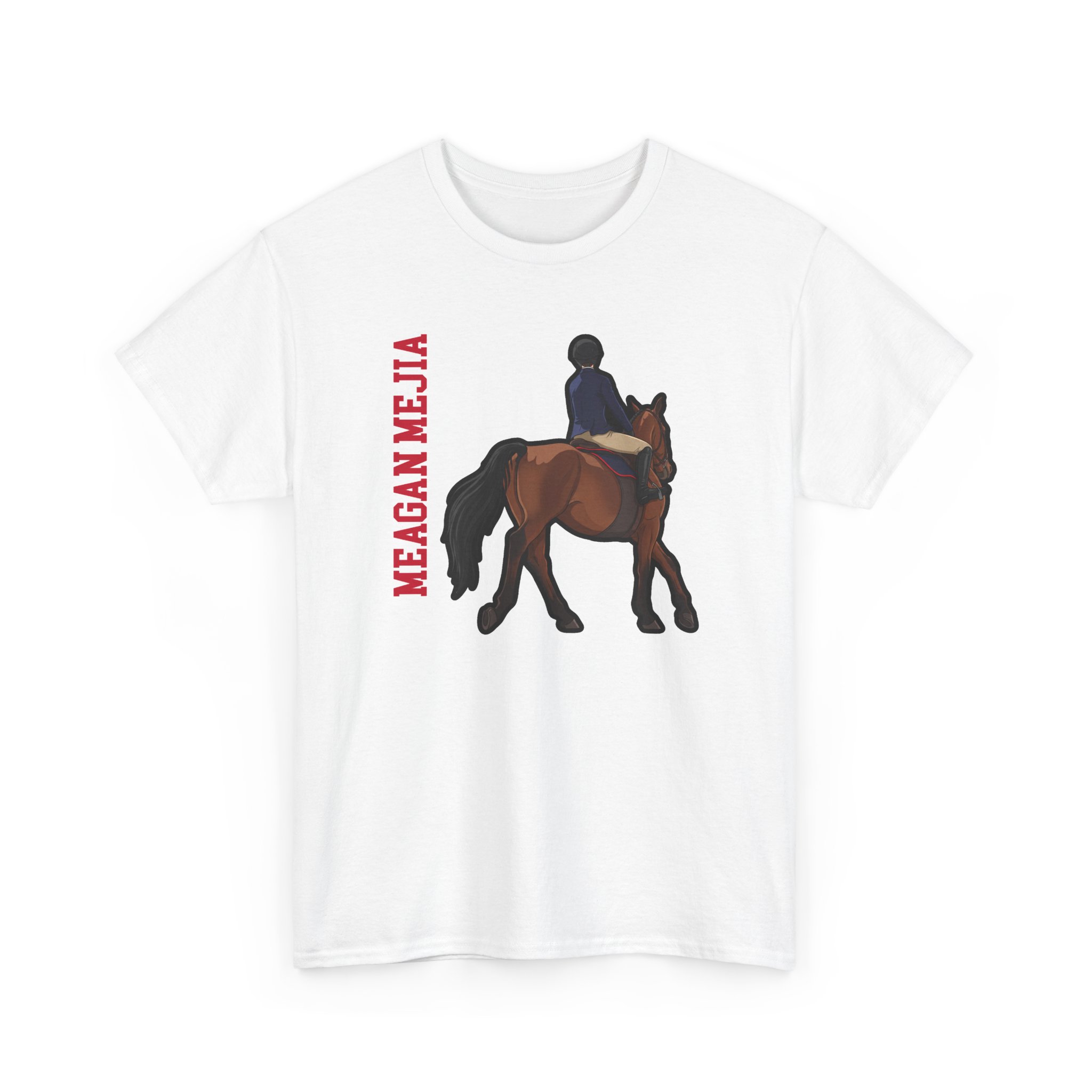 Tee — character_name_vertical in White