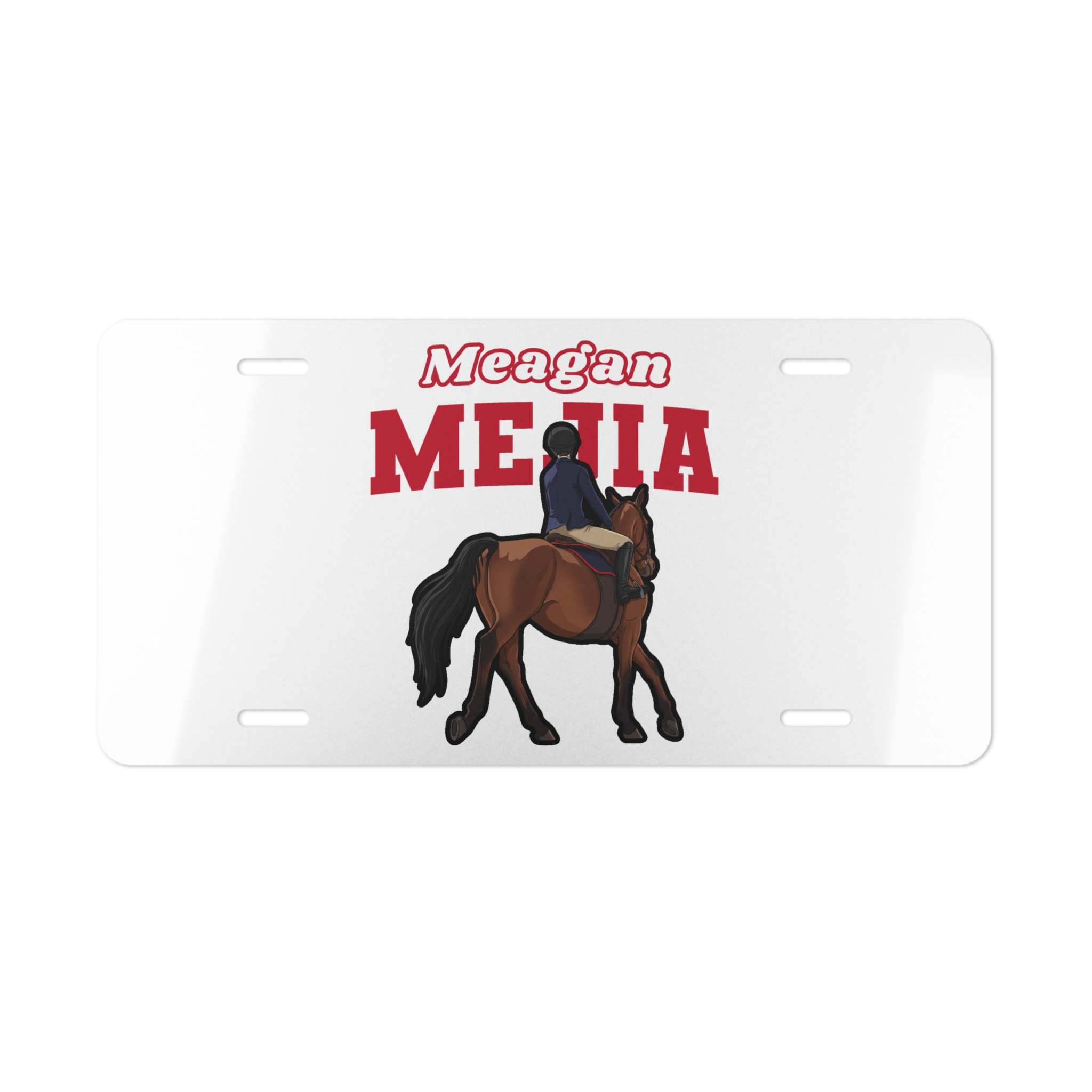 License Plate — character_name_arch in Classic