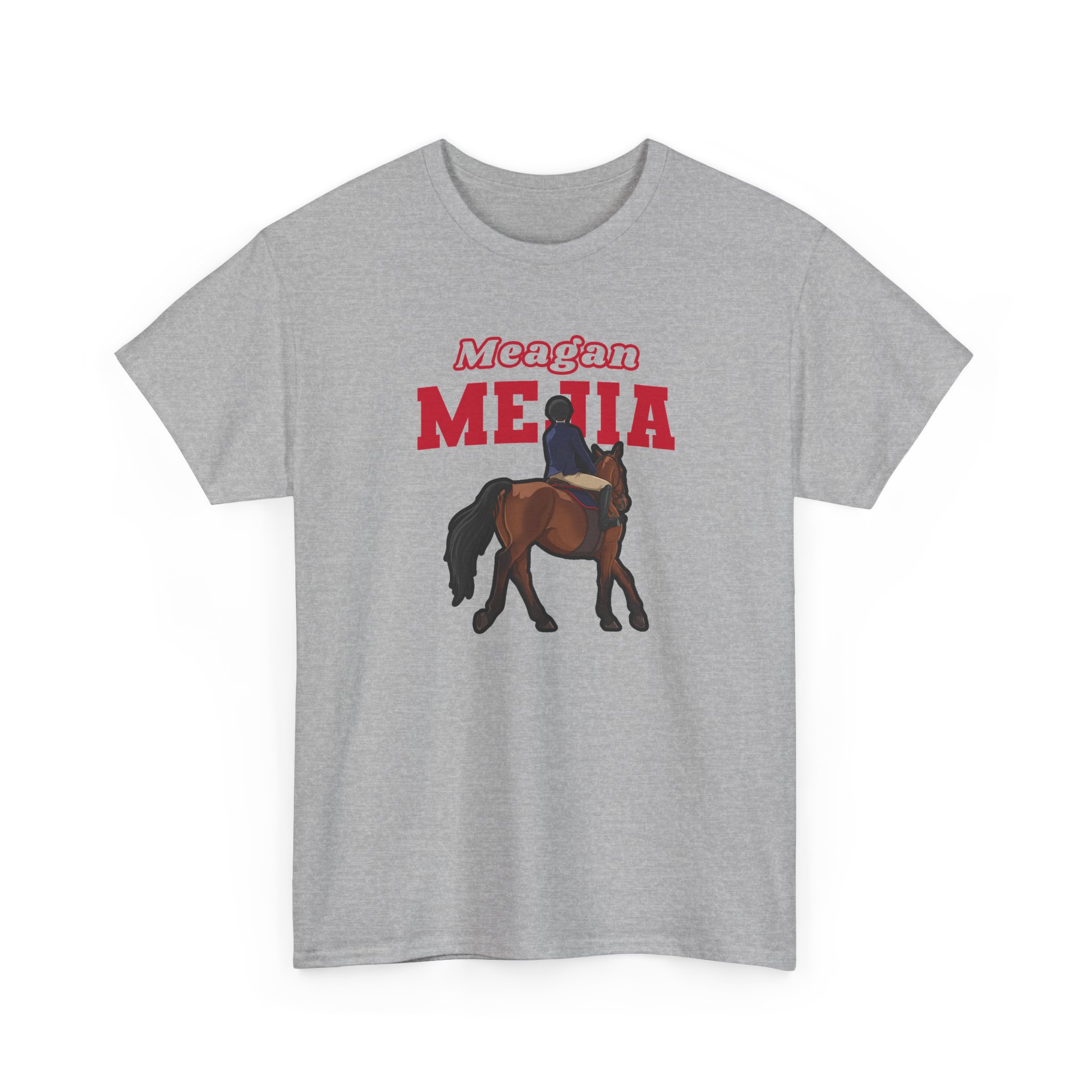 Tee — character_name_arch in Grey