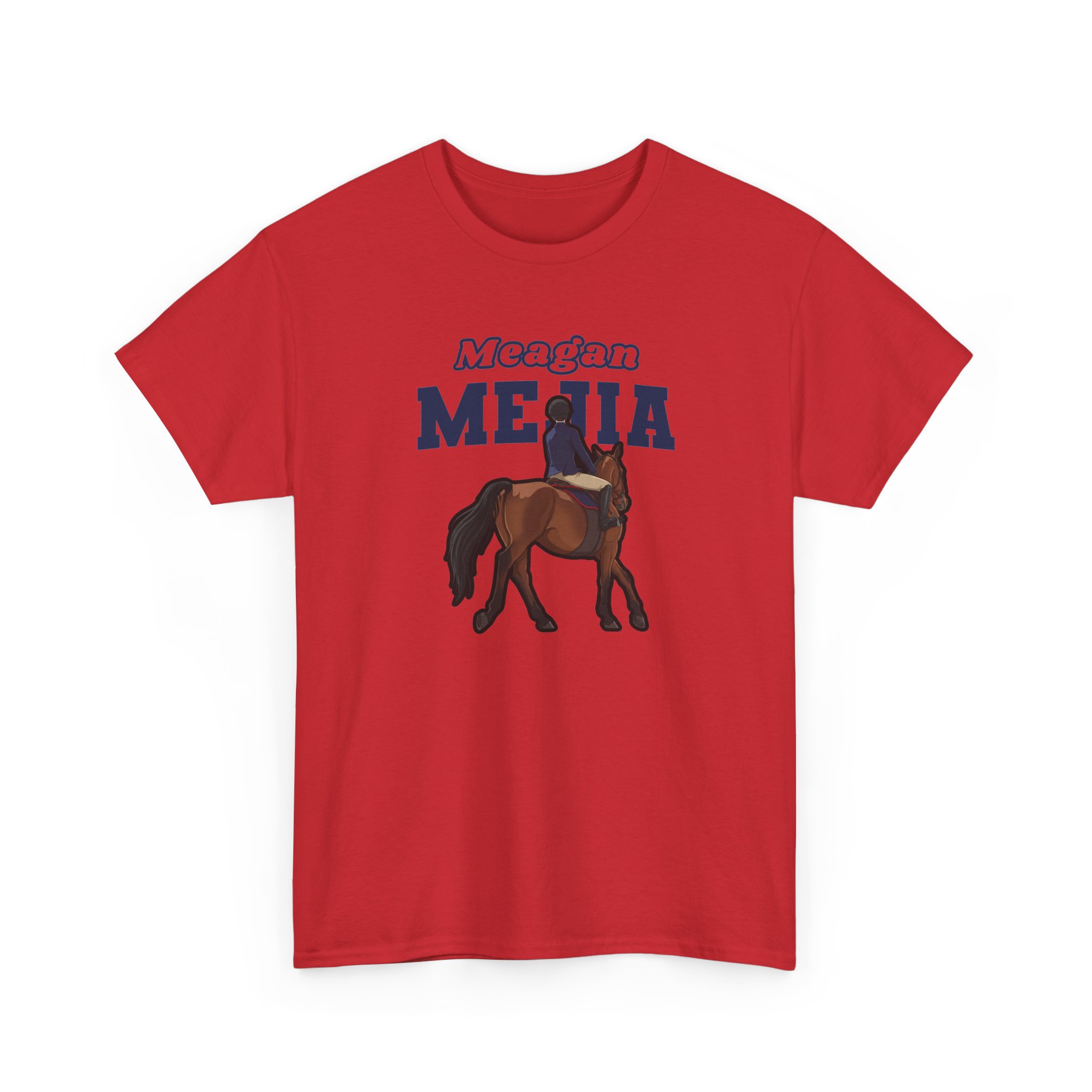 Tee — character_name_arch in Red