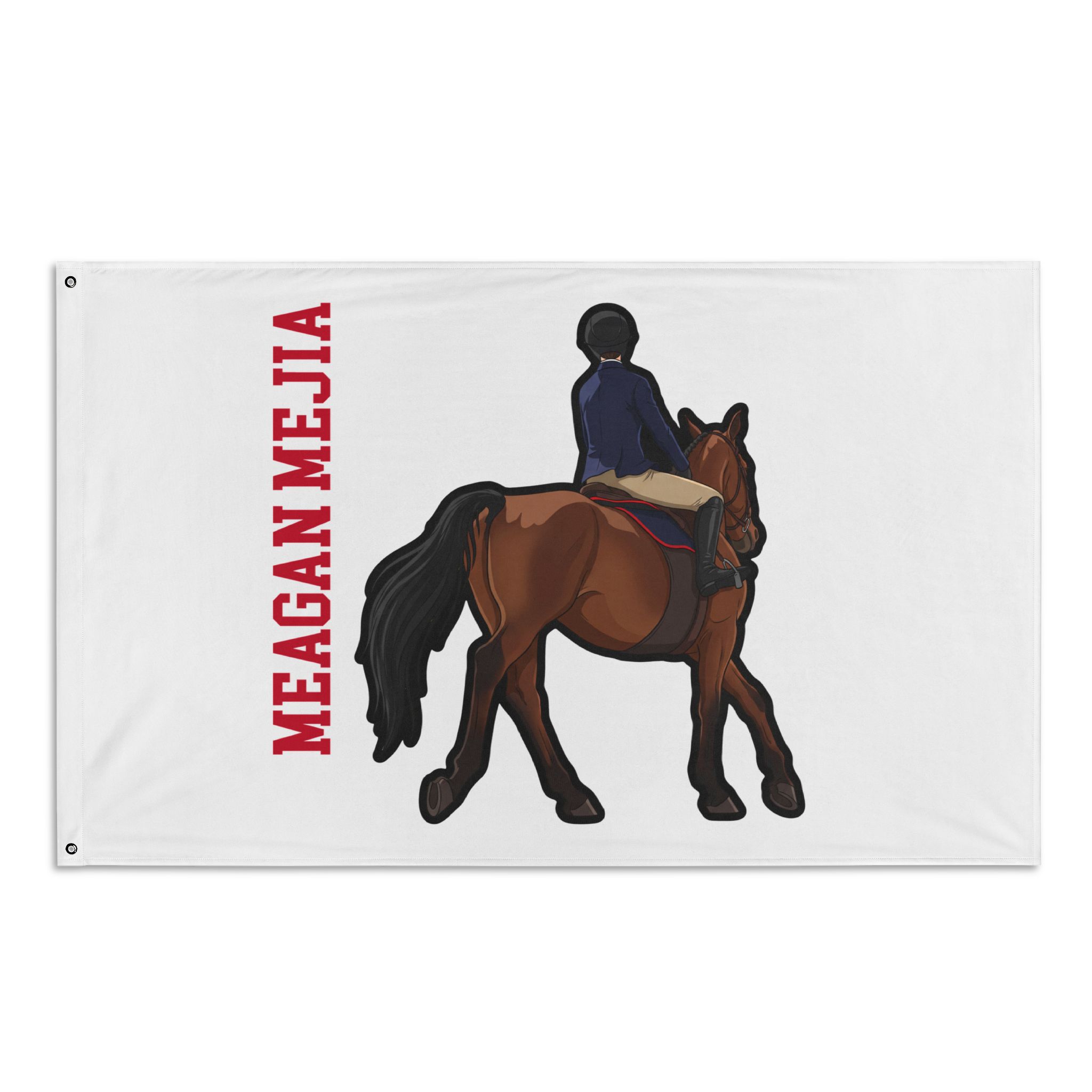 Flag (35 × 56 in) — character_name_vertical in Classic