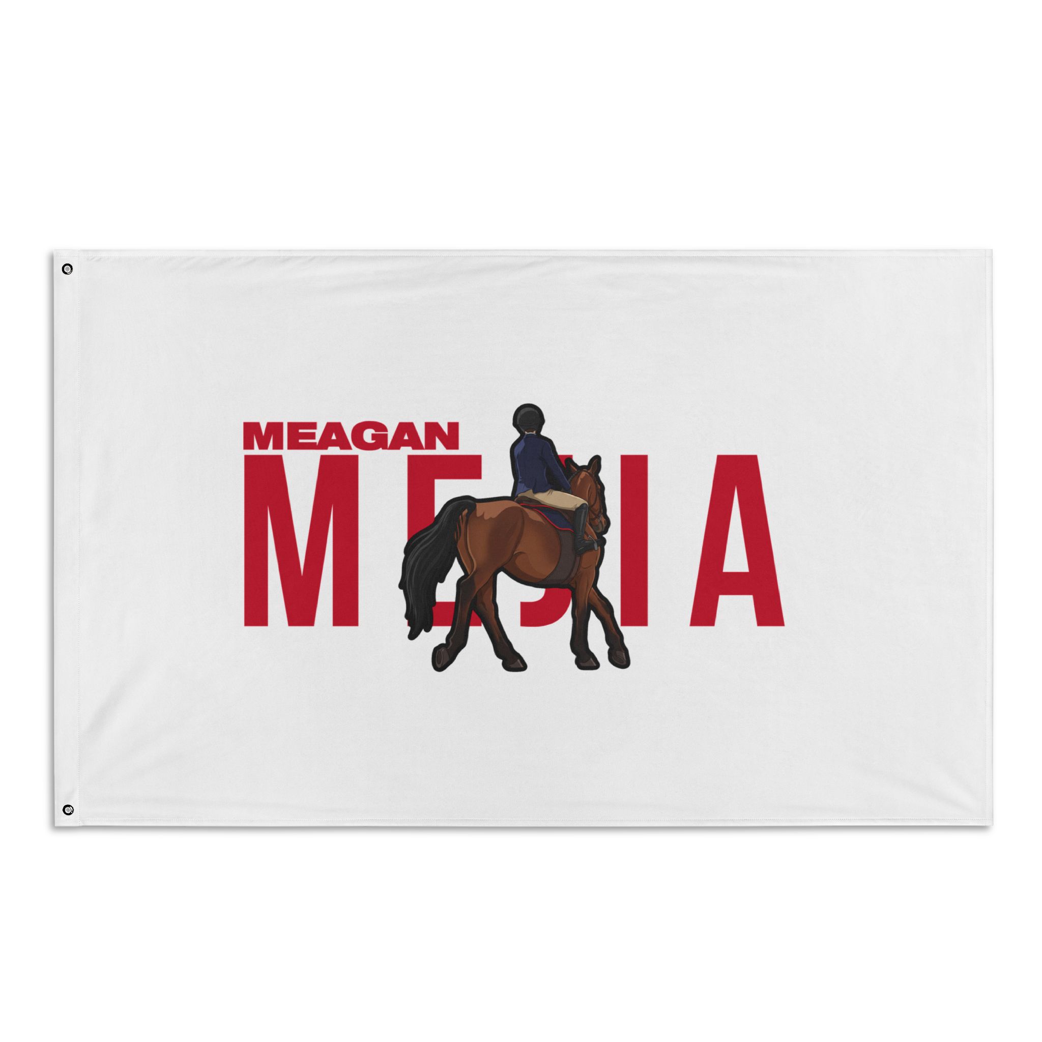 Flag (35 × 56 in) — character_player_name in Classic