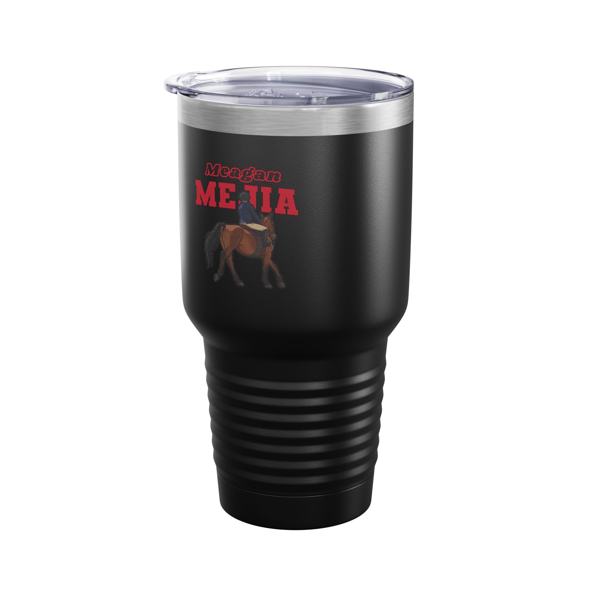 30oz Tumbler — character_name_arch in Black