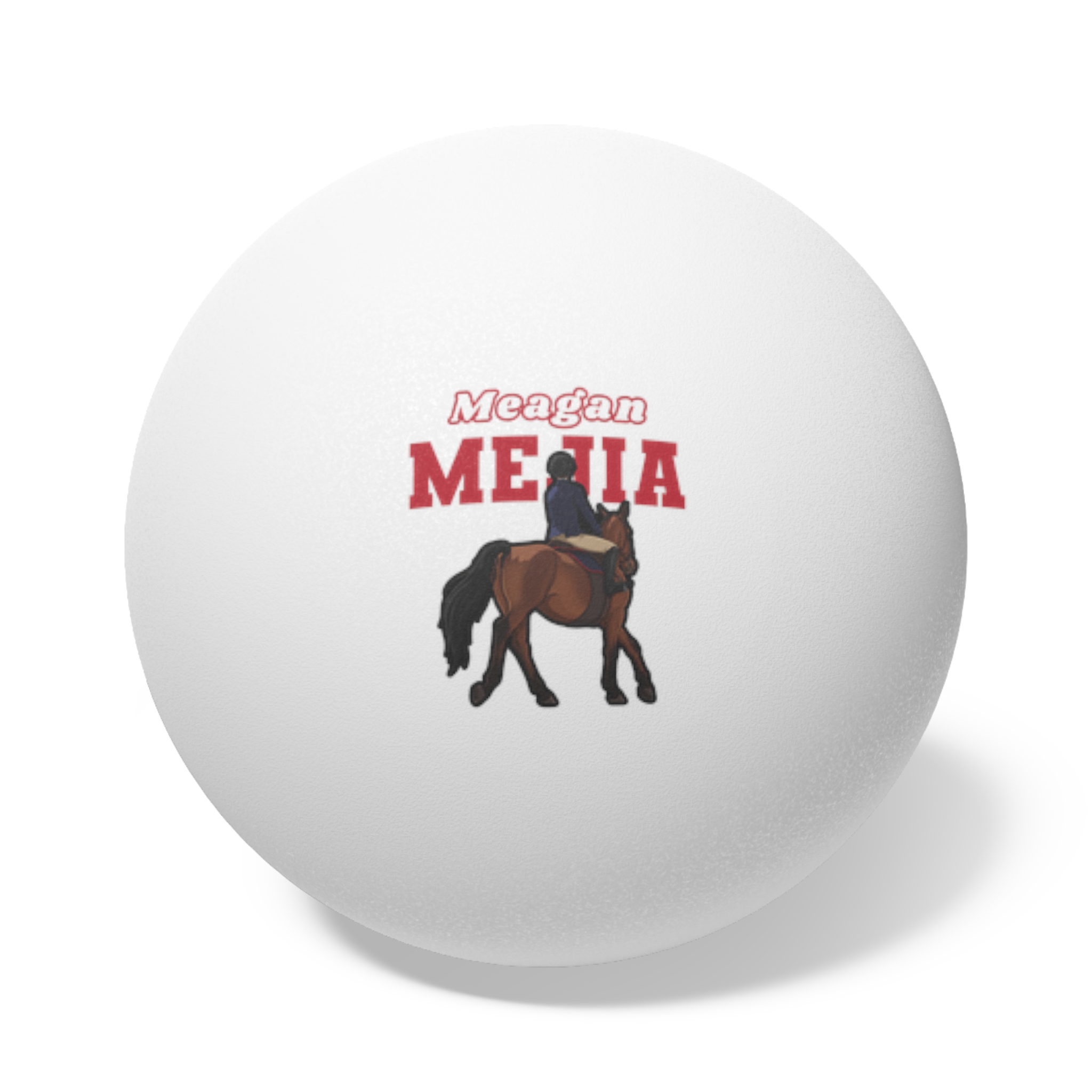 Ping Pong Balls, 6 pcs — character_name_arch in White