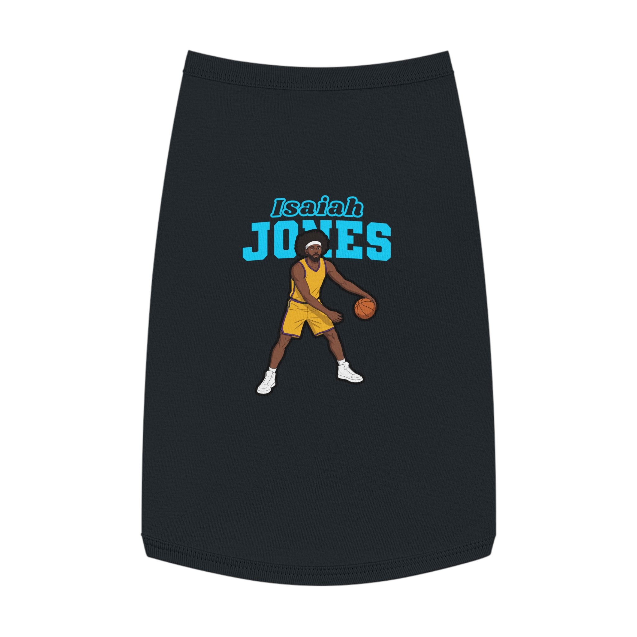 Pet Tank Top — character_name_arch in White