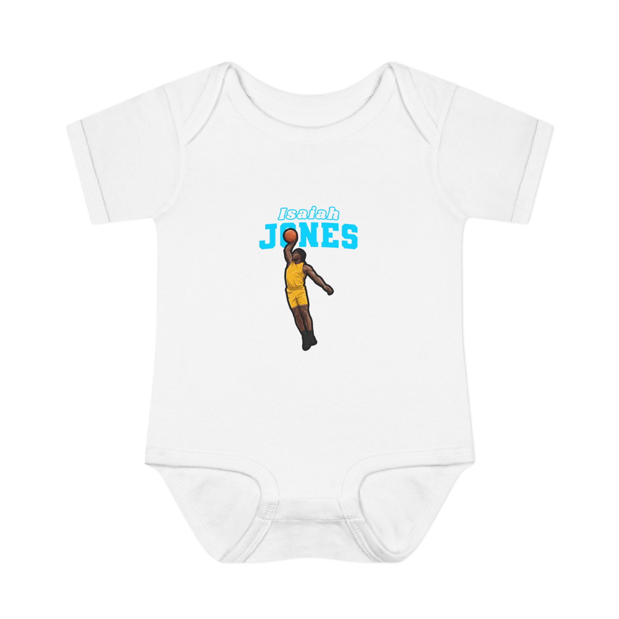 Baby Onesie — character_name_arch in White