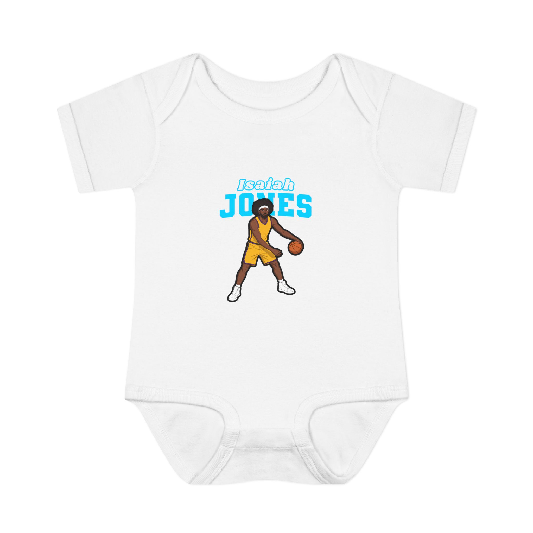 Baby Onesie — character_name_arch in White