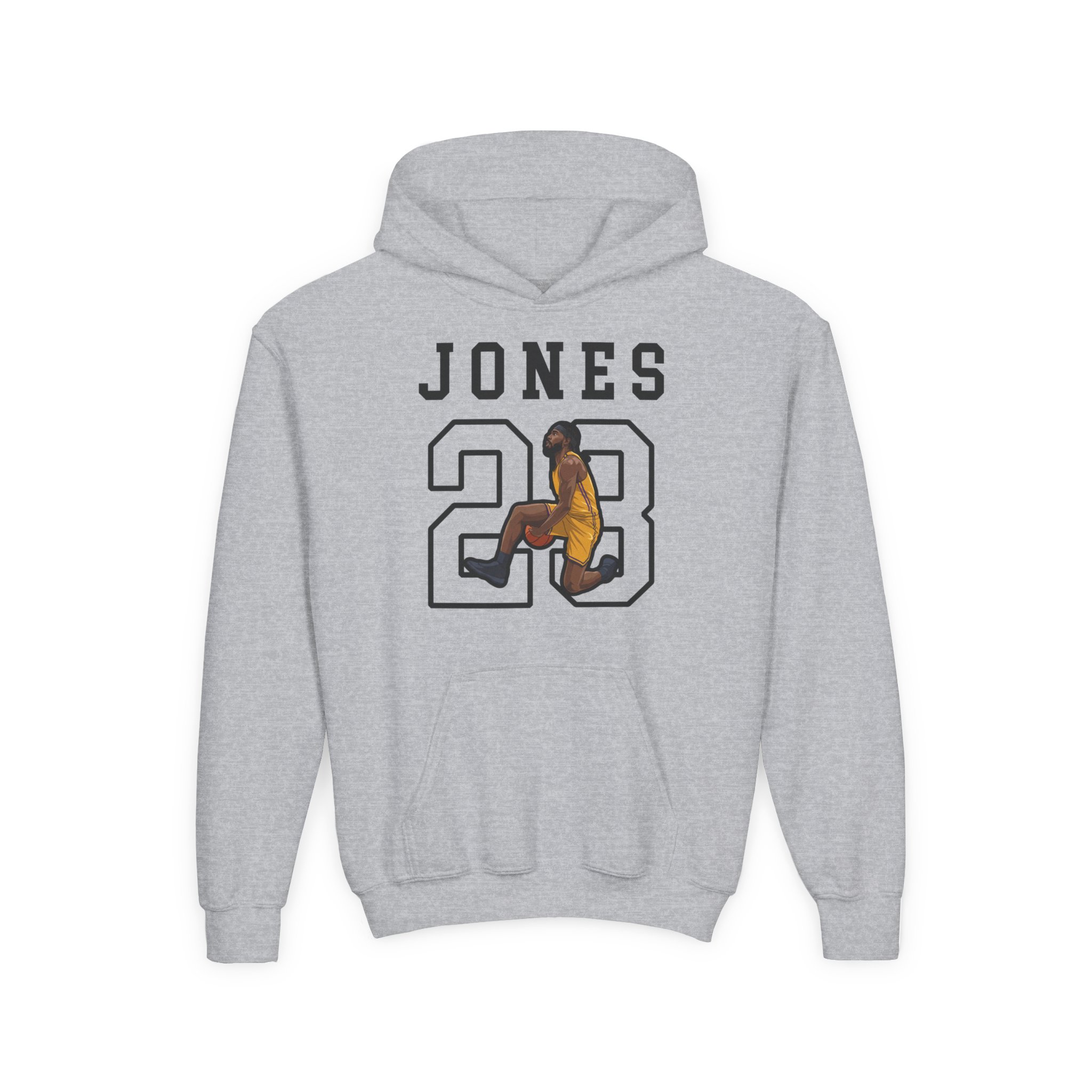 Youth Hoodie — character_shirsey in Grey