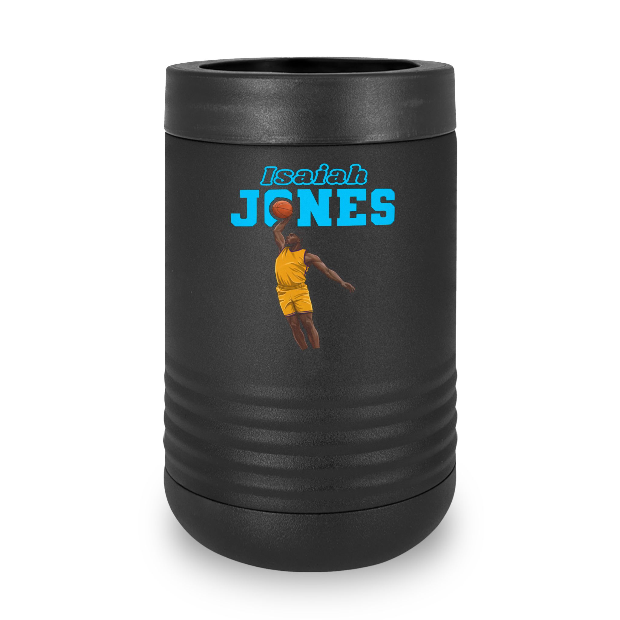 Stainless Can Cooler — character_name_arch in Black